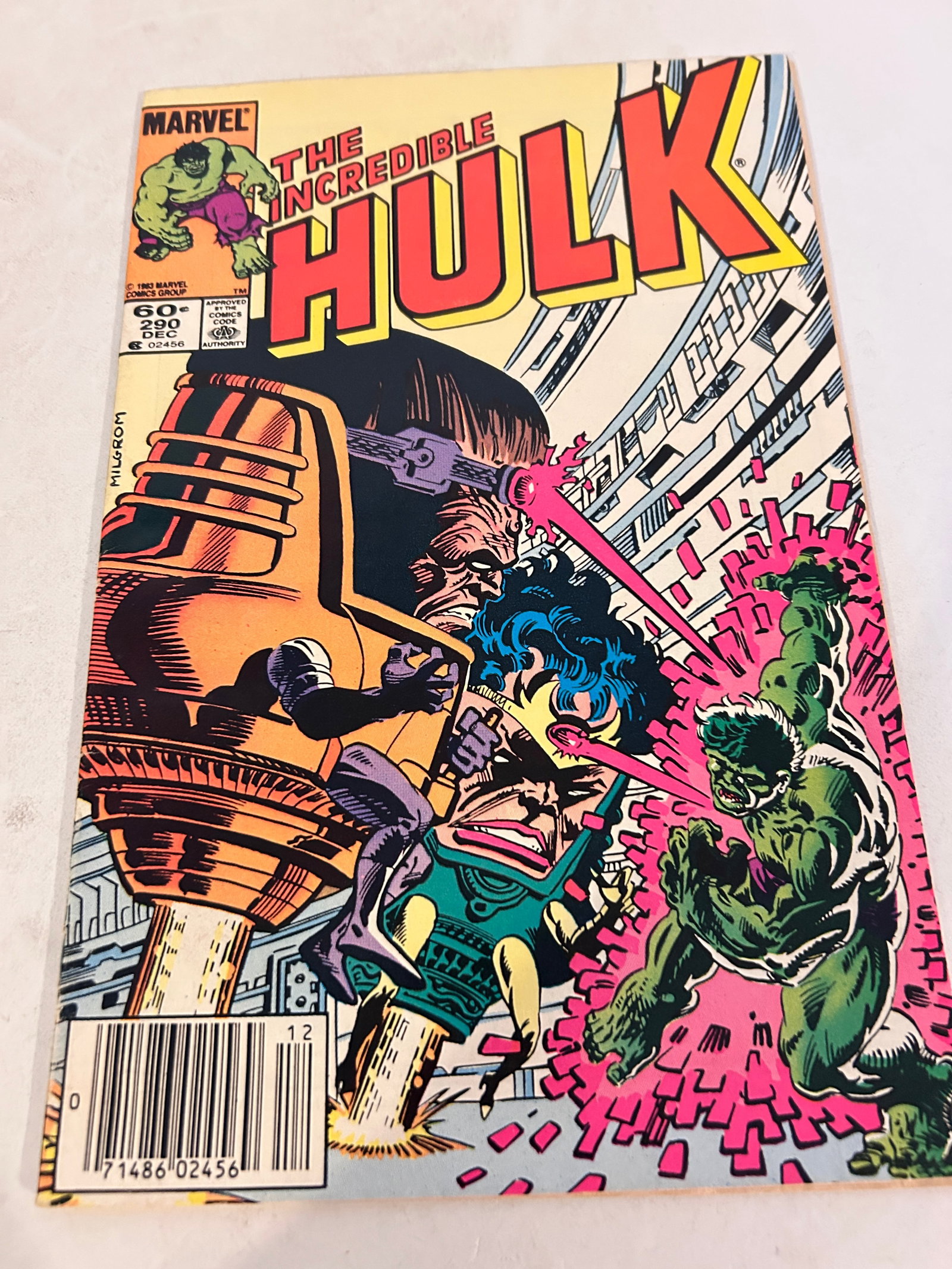 Vintage Comic Book The Incredible Hulk # 290 (1 of 2)