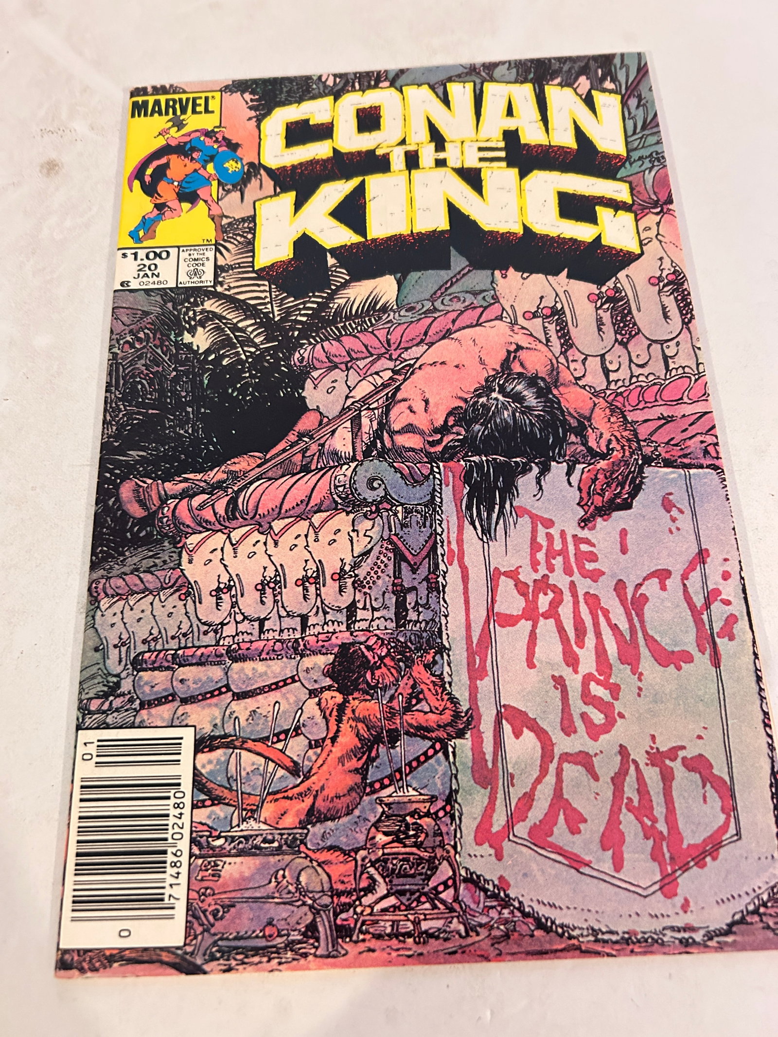 Vintage Comic Book Conan the King # 20 (1 of 2)