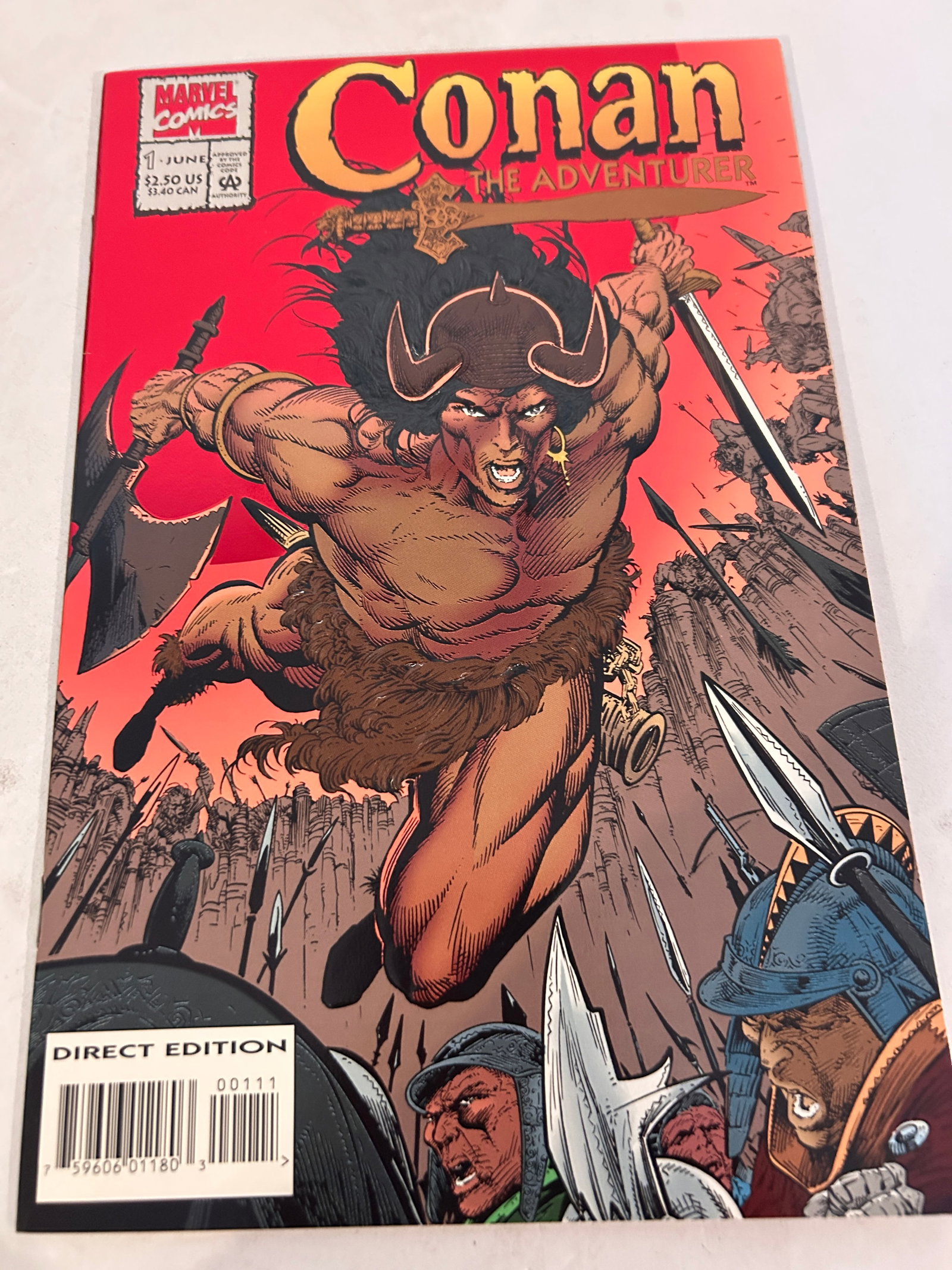 Vintage Comic Book Conan the Adventurer # 1 (1 of 2)