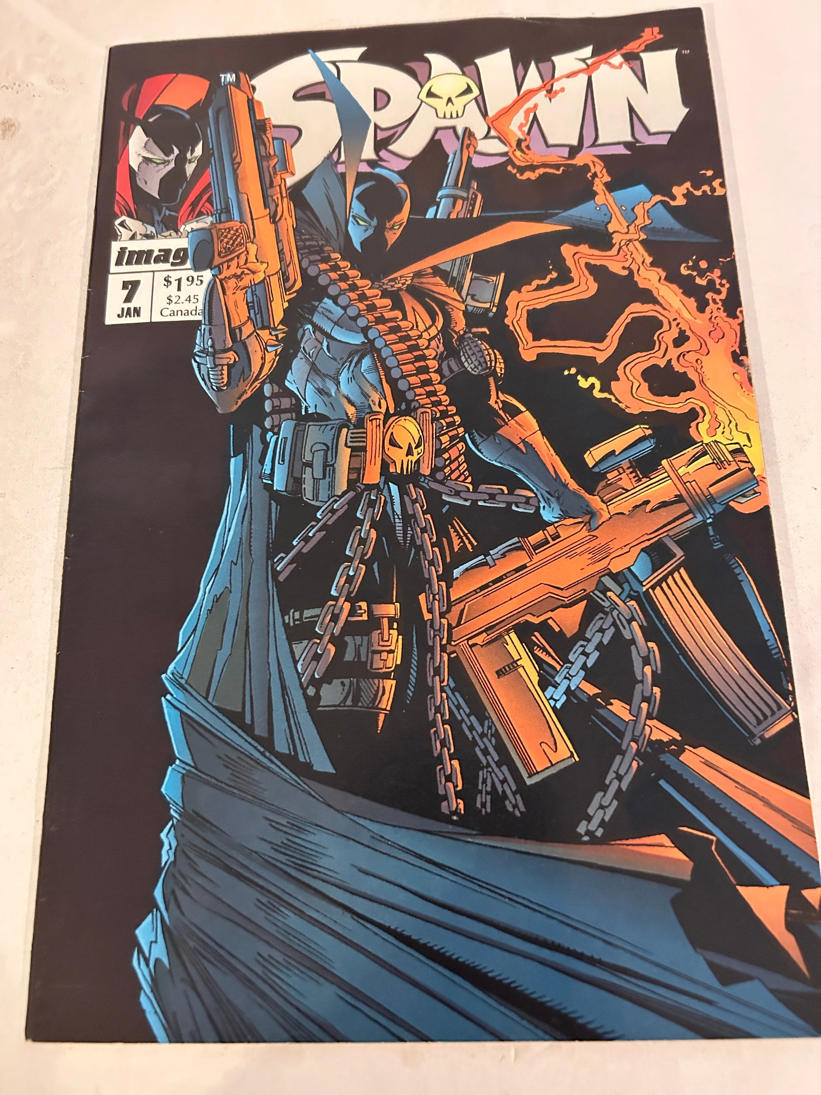 Vintage Comic Book Spawn # 7 (1 of 2)