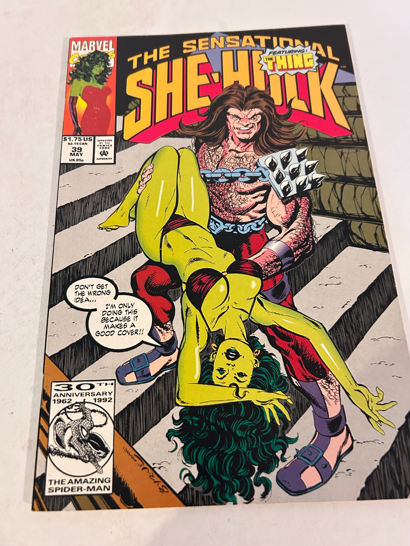 Vintage Comic Book The Sensational She-Hulk # 39 (1 of 2)