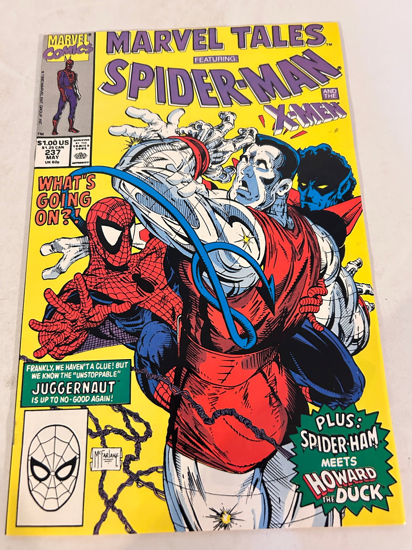 Vintage Comic Book Marvel Tales Spider-Man & X-Men # 237 (1 of 2)