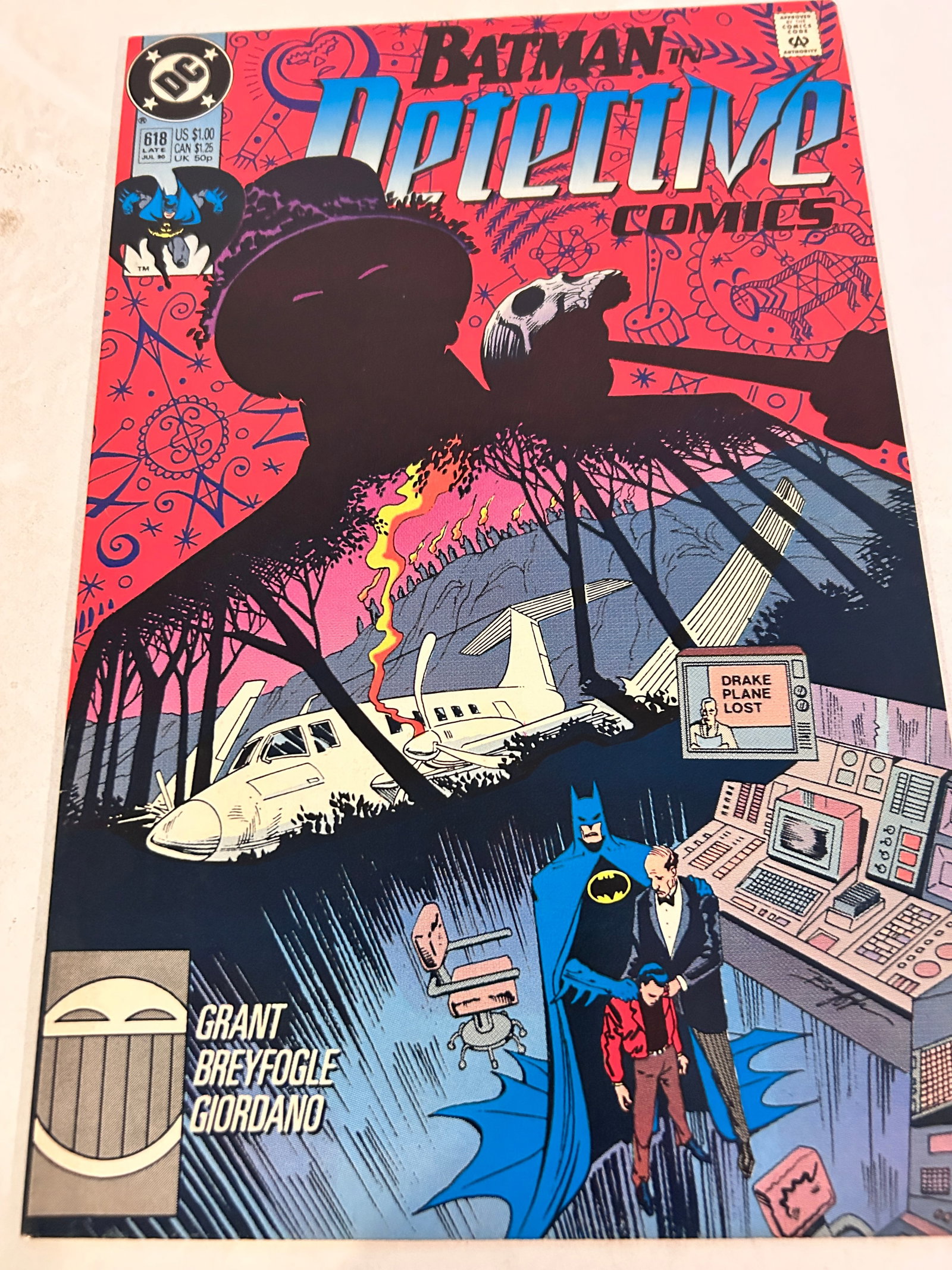 Vintage Comic Book Detective Comics # 618 (1 of 2)