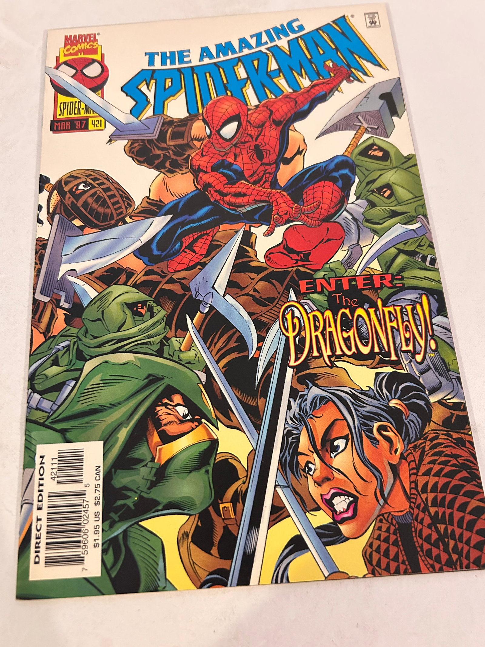 Vintage Comic Book The Amazing Spider-Man # 421 (1 of 2)