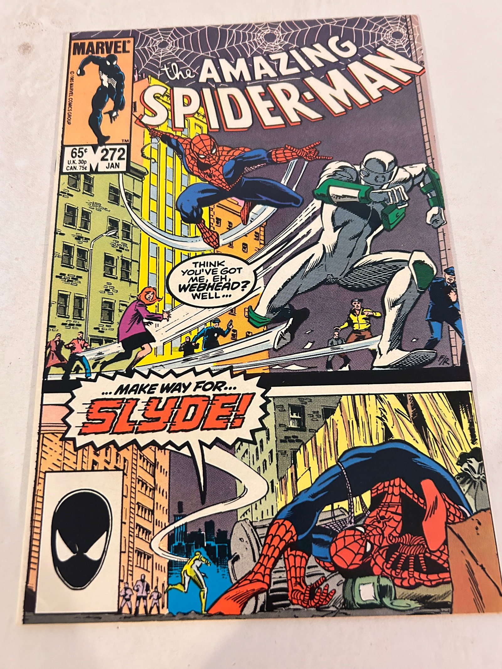 Vintage Comic Book The Amazing Spider-Man # 272 (1 of 2)