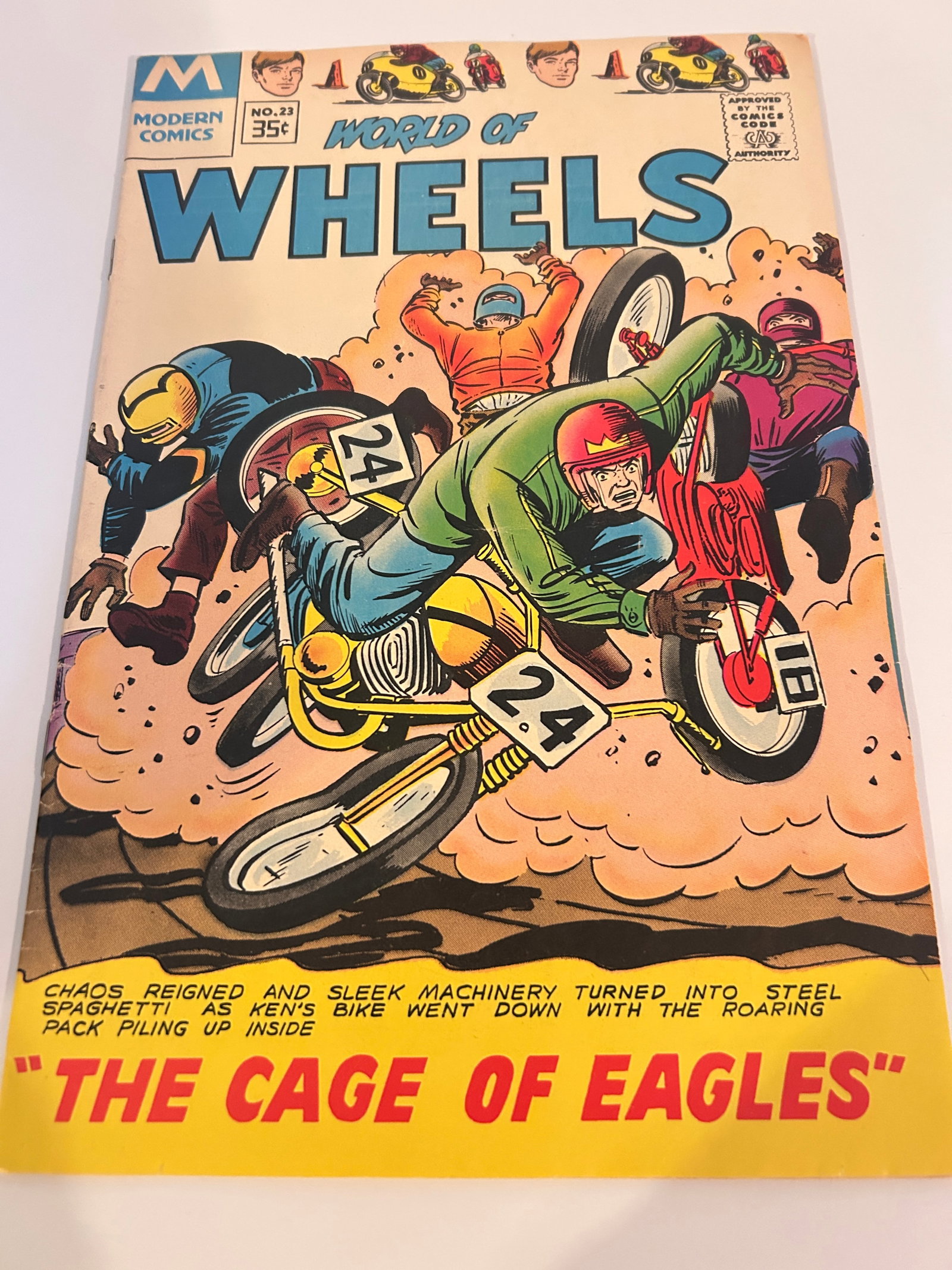 Vintage Comic Book World of Wheels # 23: Vintage Comic Book World of Wheels # 23 Please view all photos as they are part of the description and condition of this Item, Feel free to contact me with questions or picture requests! Used Item AS 