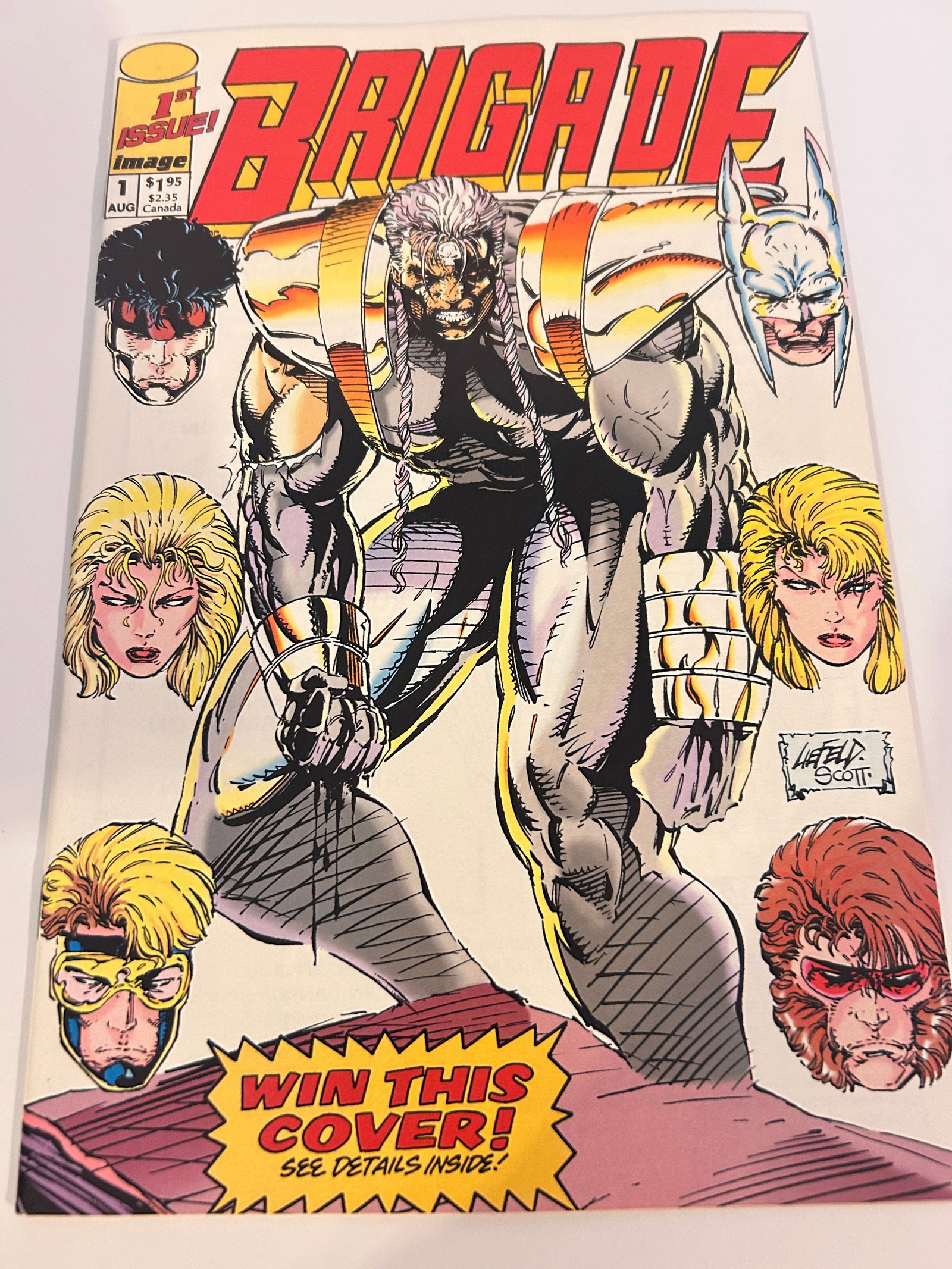 Vintage Comic Book Brigade # 1 (1 of 2)