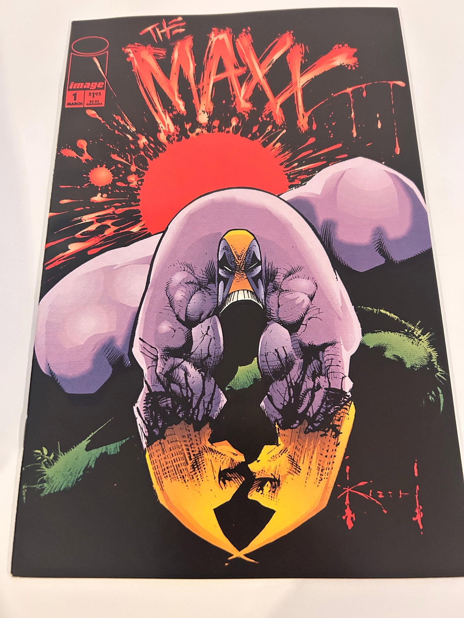 Vintage Comic Book Maxx # 1 (1 of 2)