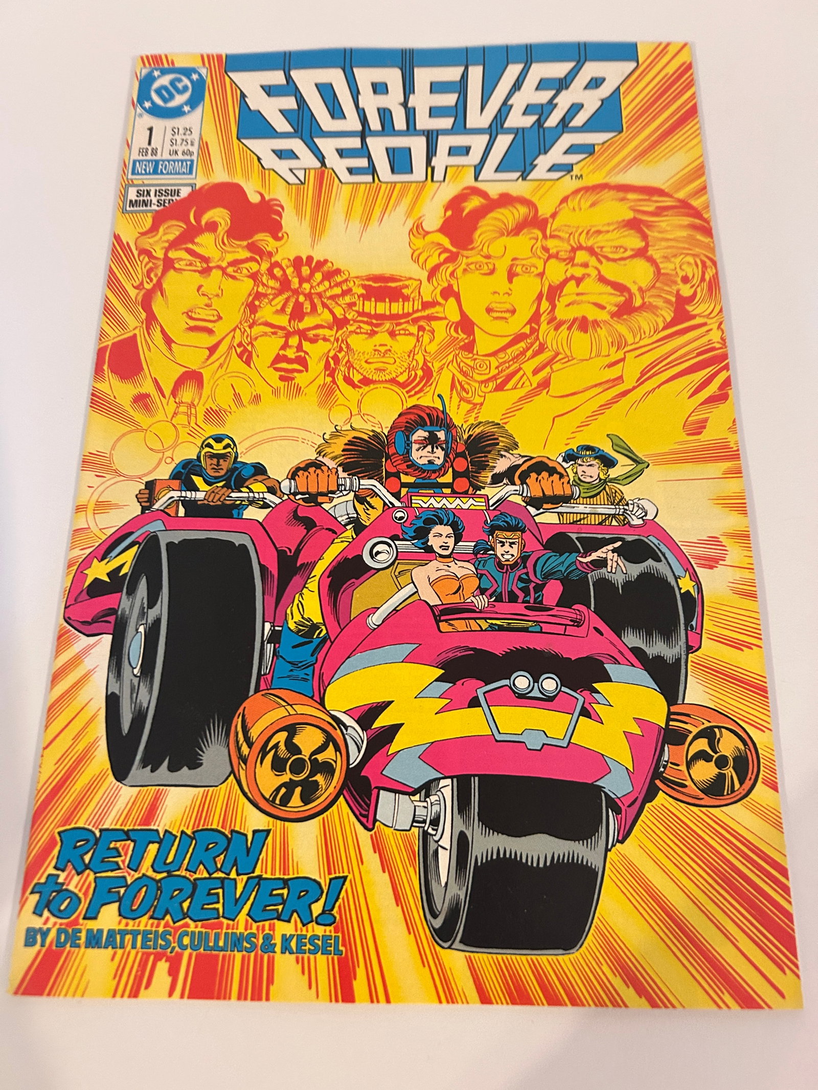 Vintage Comic Book Fourever People # 1: Vintage Comic Book Fourever People # 1 Please view all photos as they are part of the description and condition of this Item, Feel free to contact me with questions or picture requests! Used Item AS I