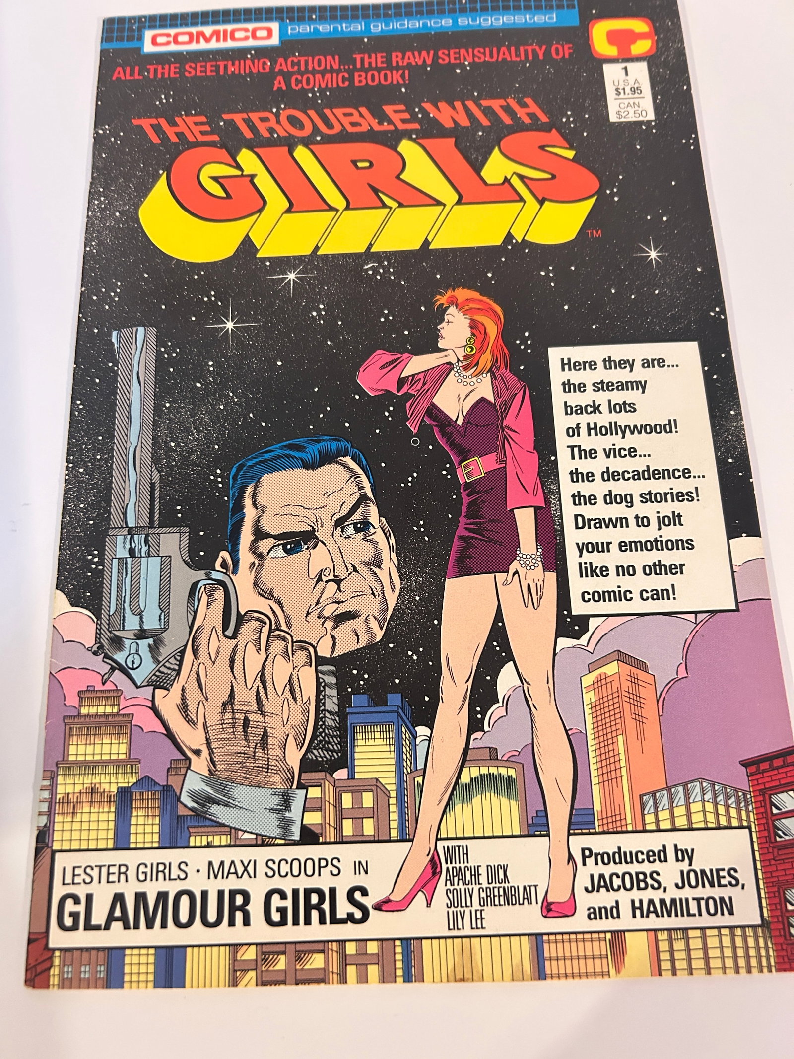Vintage Comic Book The Trouble With Girls # 1: Vintage Comic Book The Trouble With Girls # 1 Please view all photos as they are part of the description and condition of this Item, Feel free to contact me with questions or picture requests! Used It