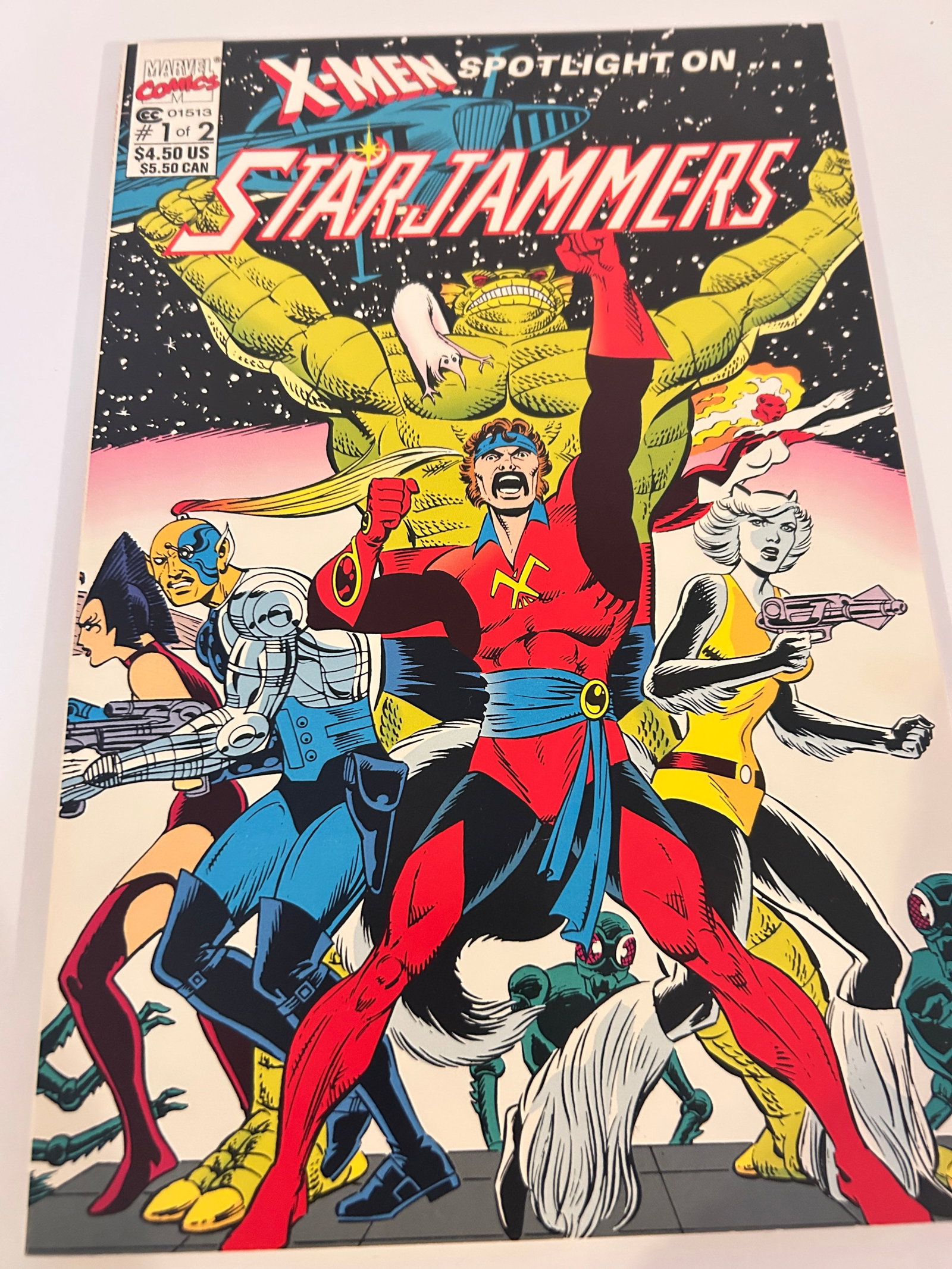 Vintage Comic Book X-Men Spotlight on Starjammers # 1 (1 of 2)