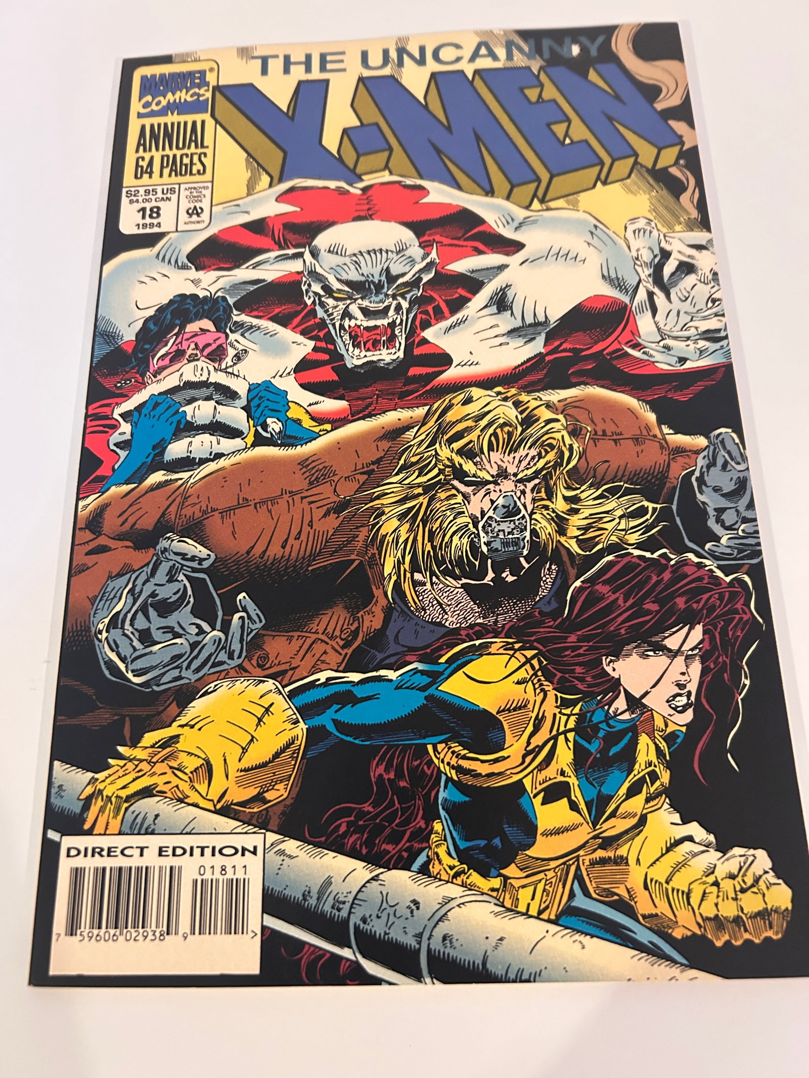 Vintage Comic Book The Uncanny X-Men Annual # 18 (1 of 2)