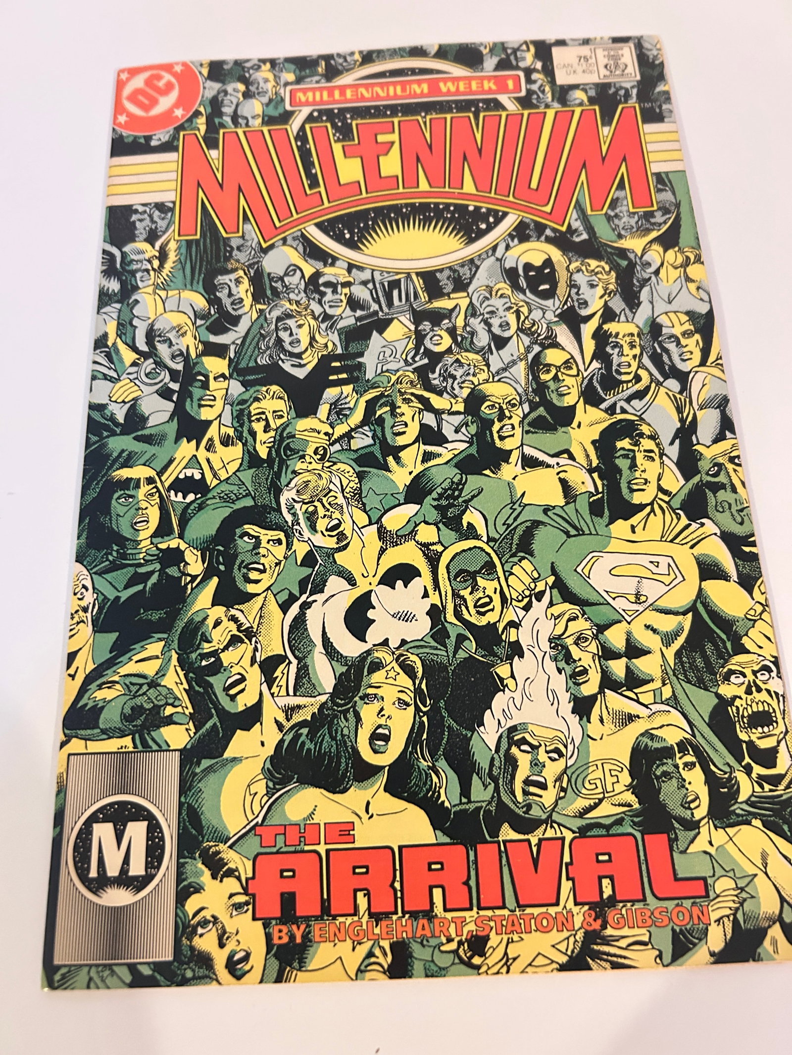 Vintage Comic Book Millenium # 1: Vintage Comic Book Millenium # 1 Please view all photos as they are part of the description and condition of this Item, Feel free to contact me with questions or picture requests! Used Item AS IS
