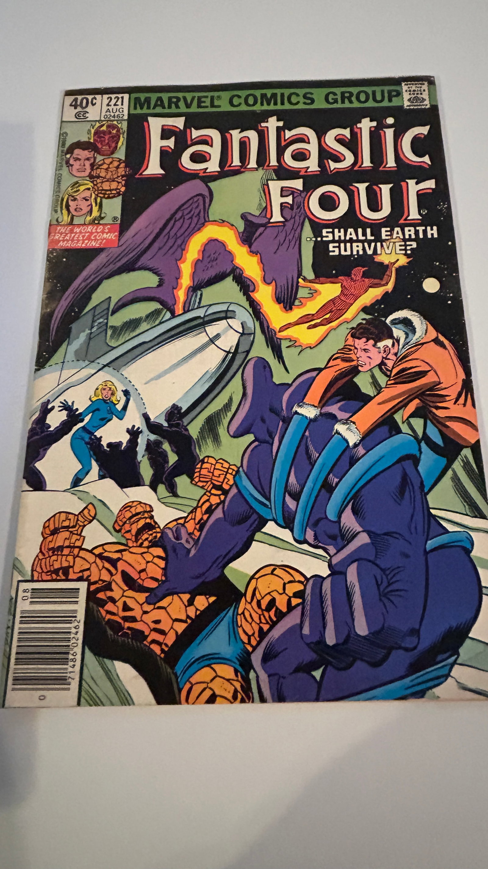 Vintage Comic Book Fantastic Four # 221 (1 of 2)