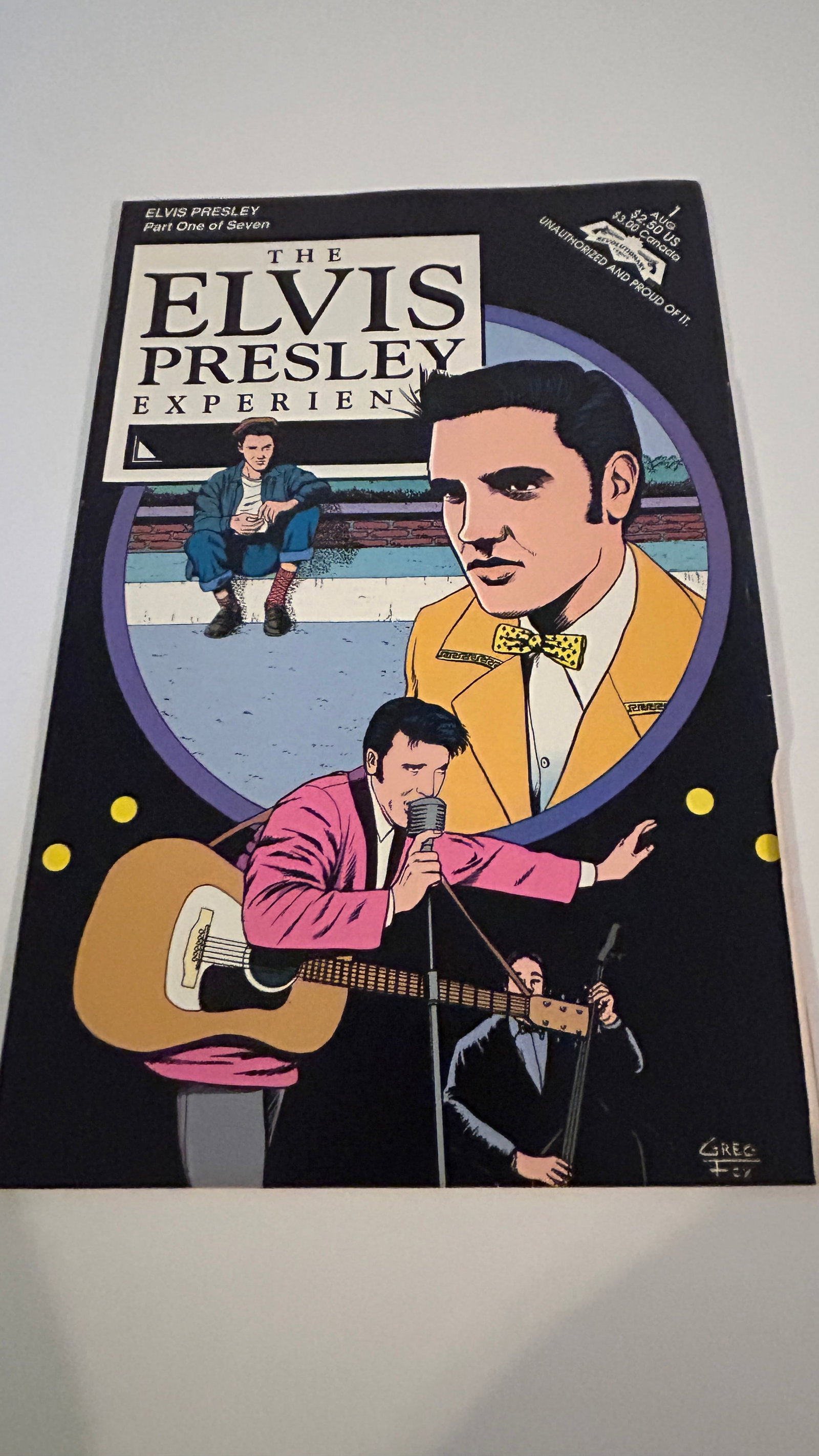 Vintage Comic Book Elvis Presley Experience # 1: Vintage Comic Book Elvis Presley Experience # 1 Please view all photos as they are part of the description and condition of this Item, Feel free to contact me with questions or picture requests! Used