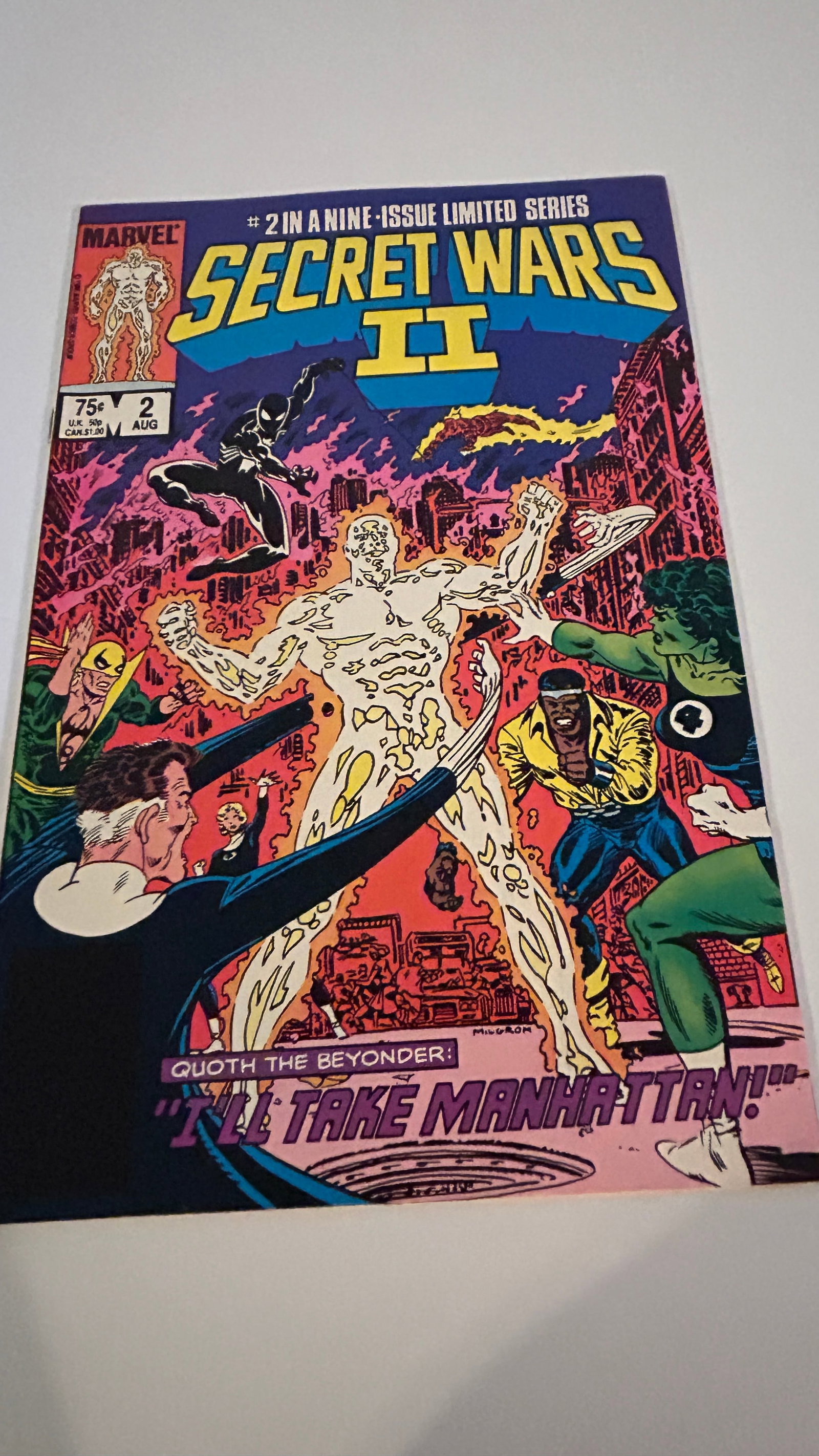 Vintage Comic Book Secret Wars II # 2 (1 of 2)