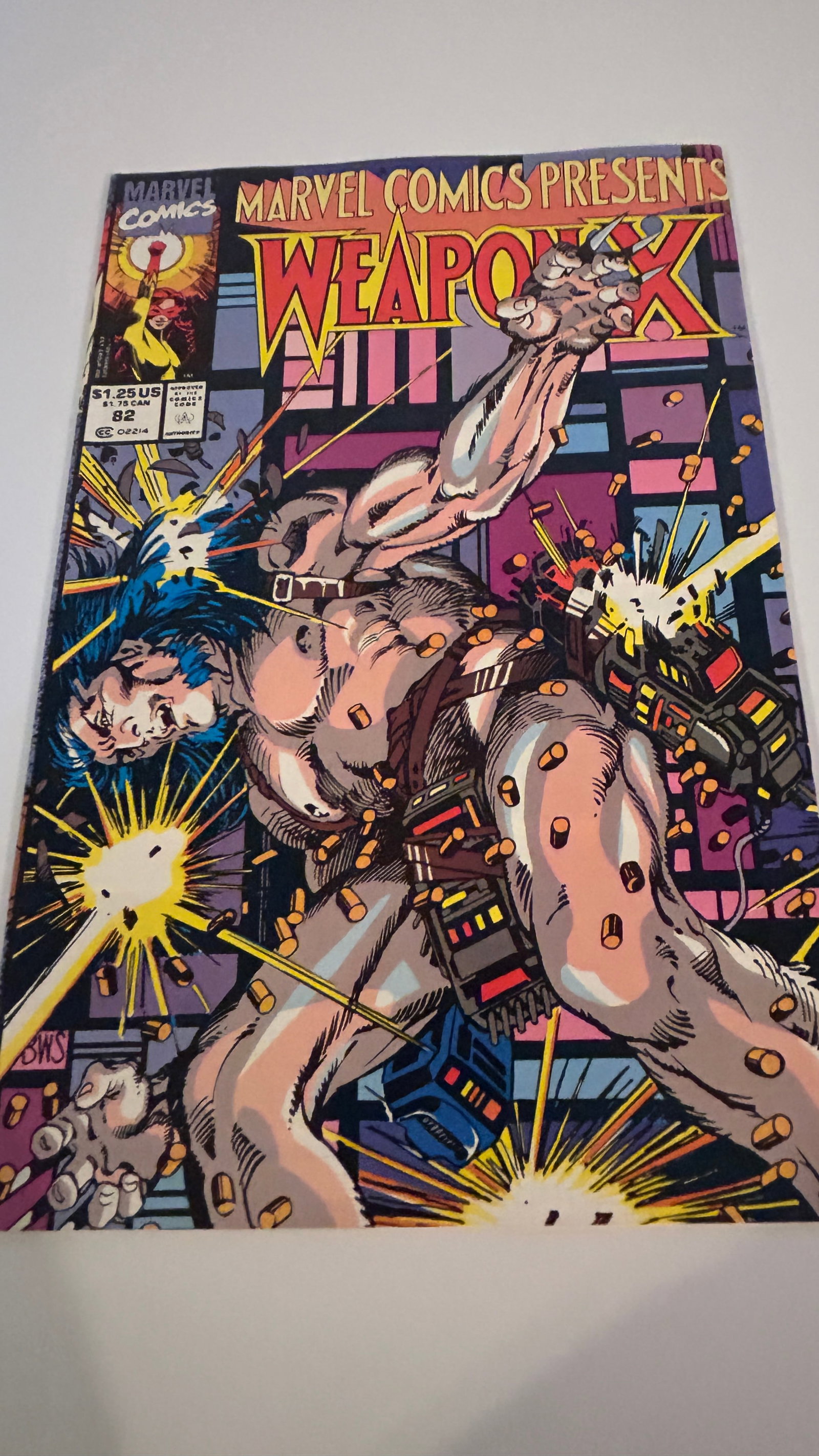 Vintage Comic Book Marvel Comics Presents Weapon X # 82 (1 of 2)