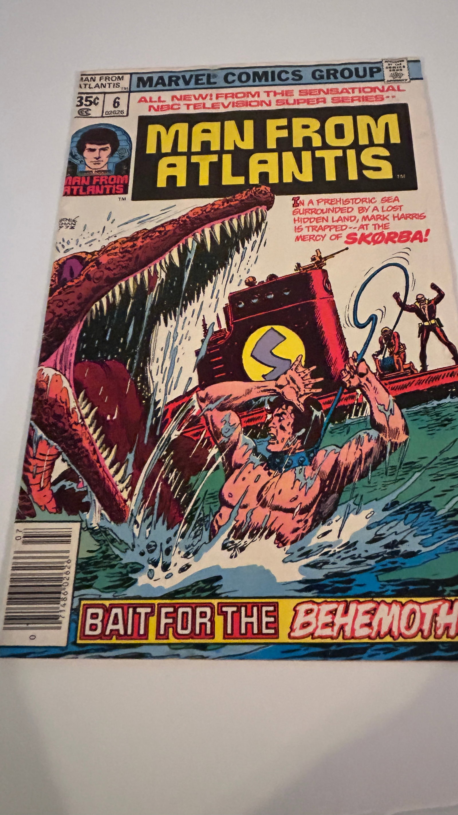 Vintage Comic Book Man from Alantis # 6: Vintage Comic Book Man from Alantis # 6 Please view all photos as they are part of the description and condition of this Item, Feel free to contact me with questions or picture requests! Used Item AS 