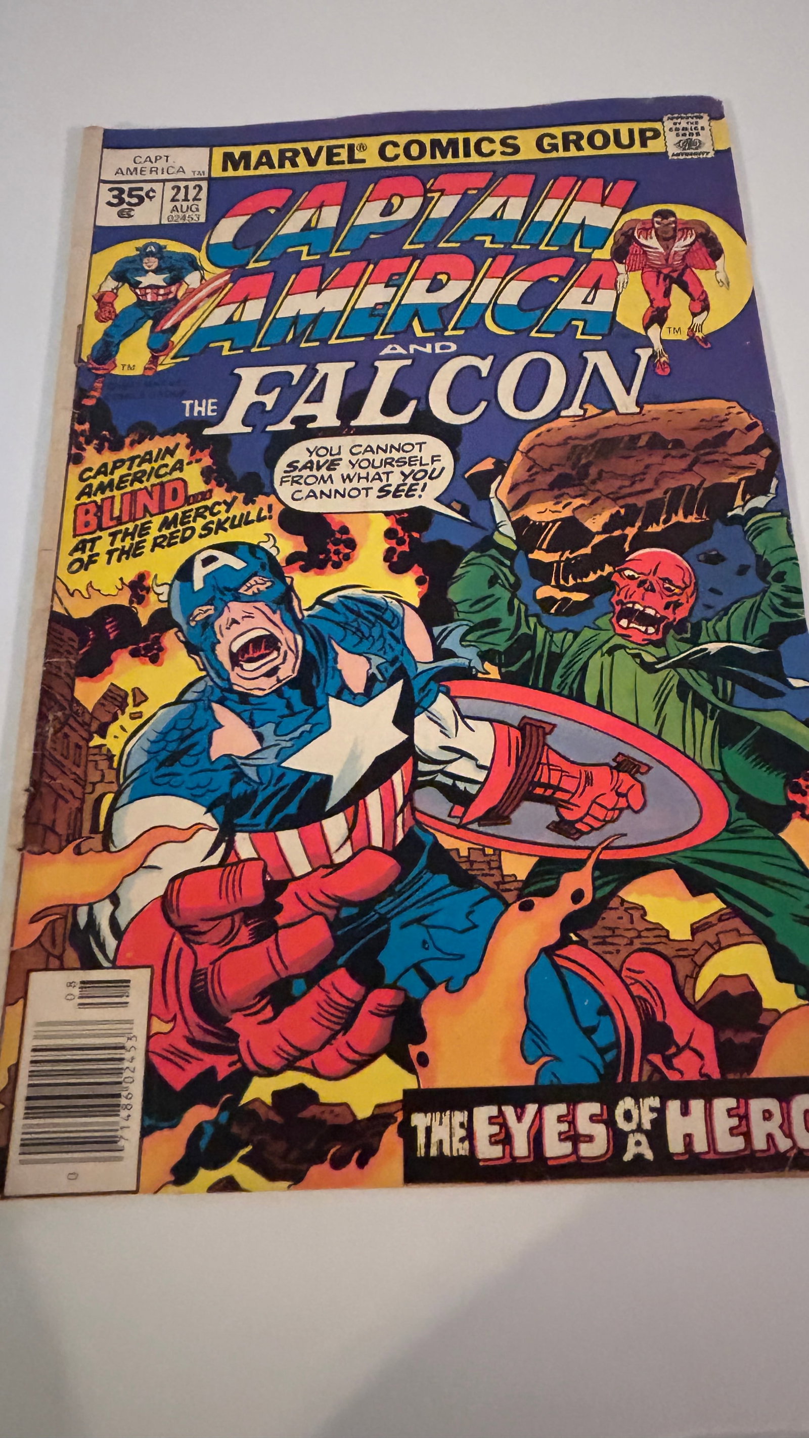 Vintage Comic Book Captain America # 212 (1 of 2)