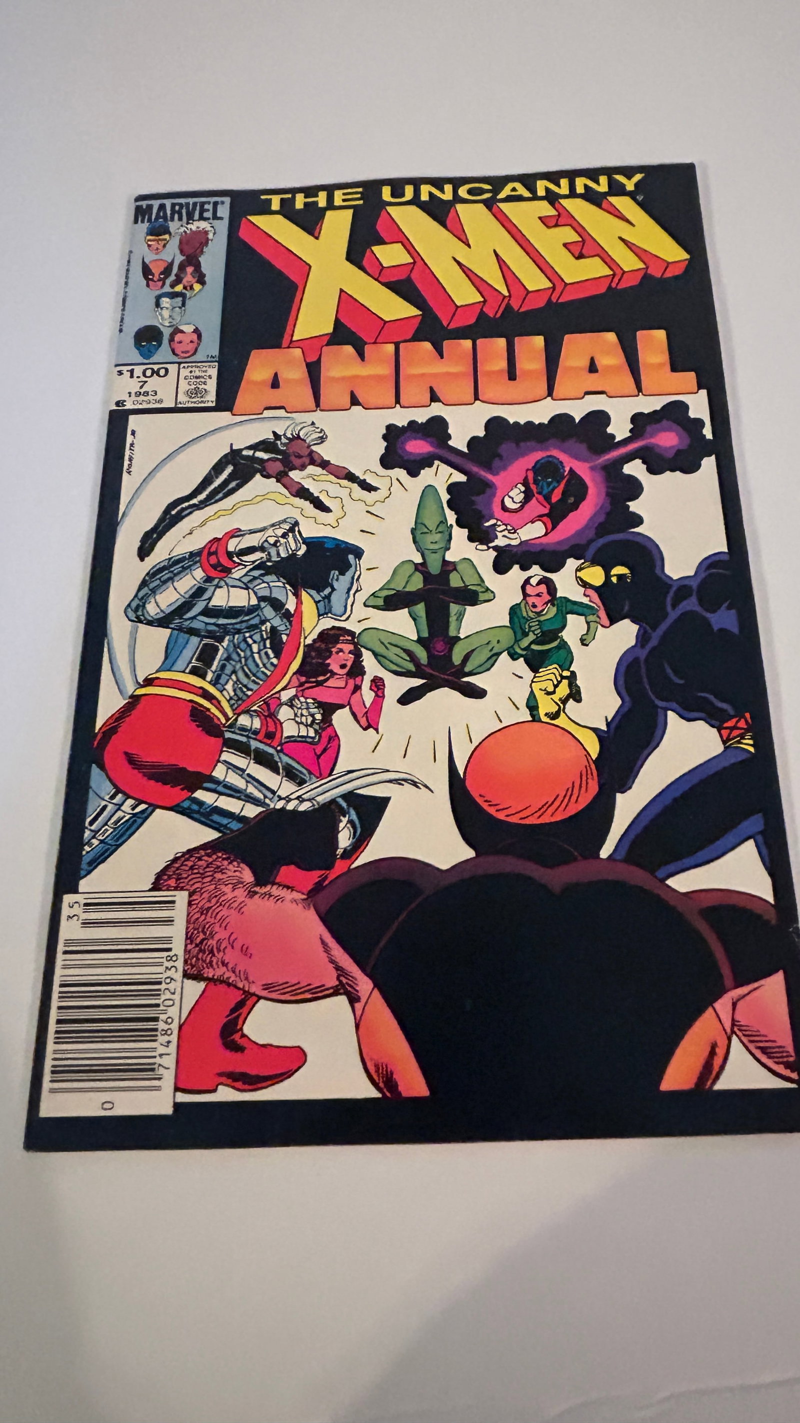 Vintage Comic Book The Uncanny X-Men # 7 Annual (1 of 2)
