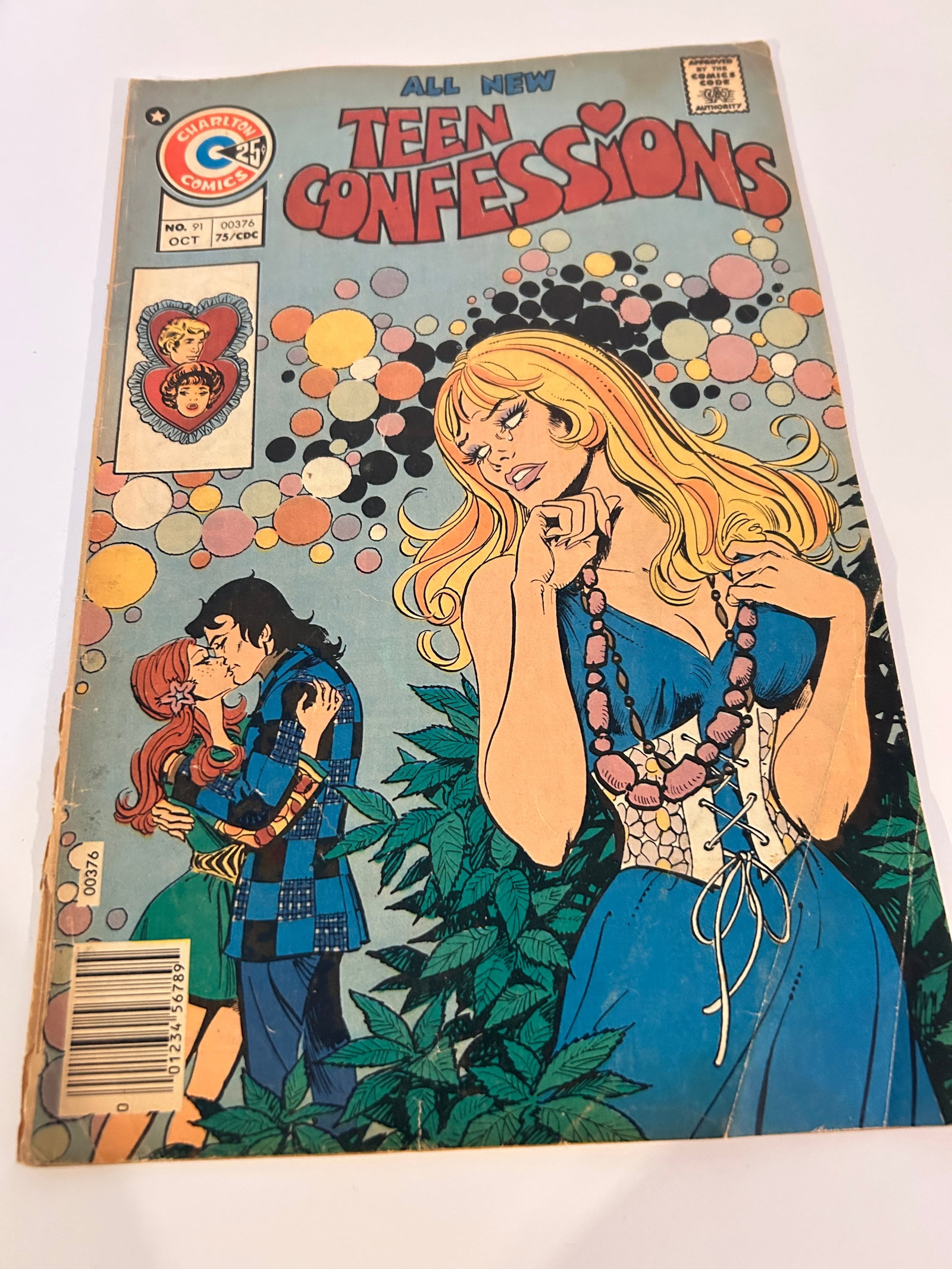 Vintage Comic Book Teen Confessions # 91: Vintage Comic Book Teen Confessions # 91 Please view all photos as they are part of the description and condition of this Item, Feel free to contact me with questions or picture requests! Used Item AS