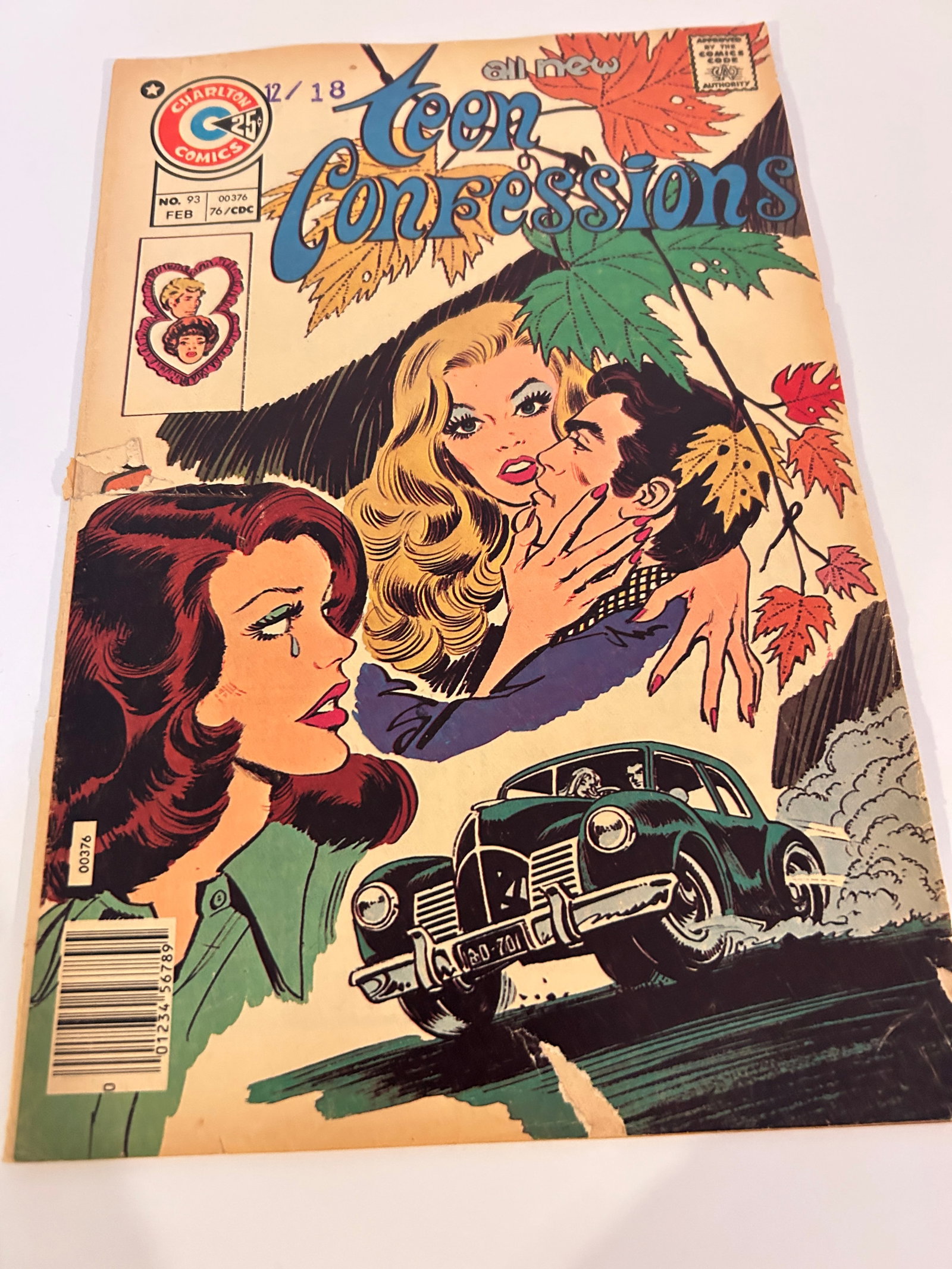 Vintage Comic Book Teen Confessions # 93: Vintage Comic Book Teen Confessions # 93 Please view all photos as they are part of the description and condition of this Item, Feel free to contact me with questions or picture requests! Used Item AS