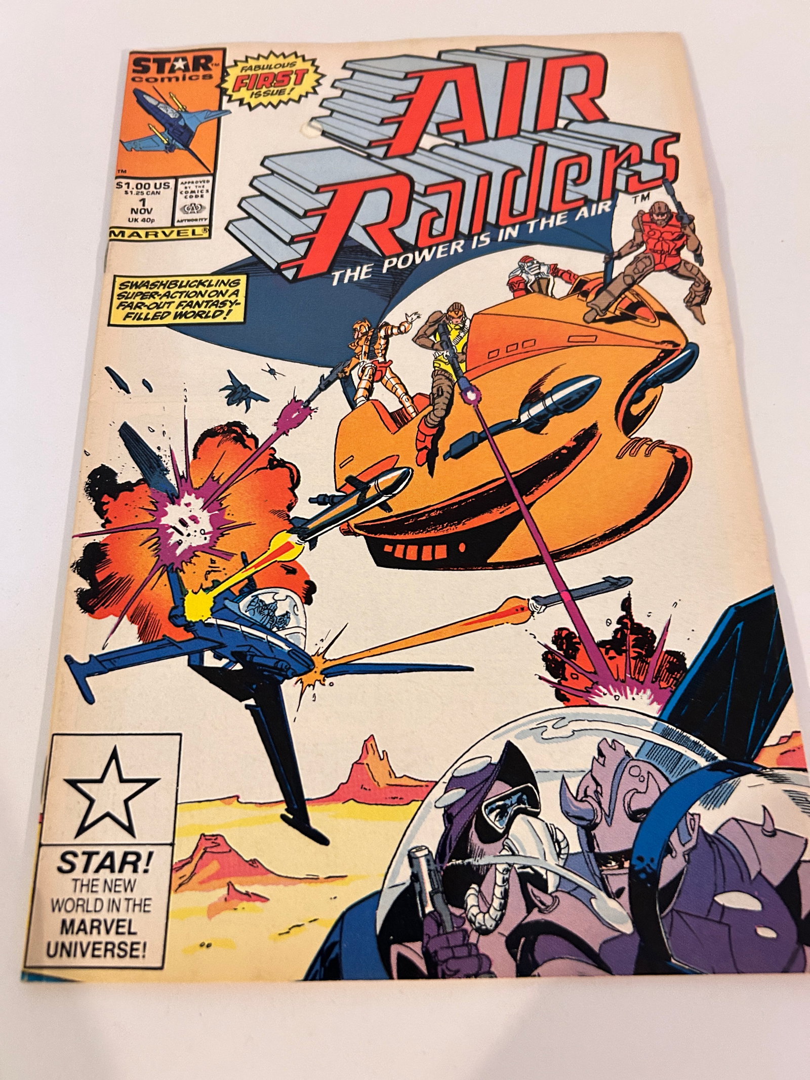 Vintage Comic Book Air Raiders # 1: Vintage Comic Book Air Raiders # 1 Please view all photos as they are part of the description and condition of this Item, Feel free to contact me with questions or picture requests! Used Item AS IS