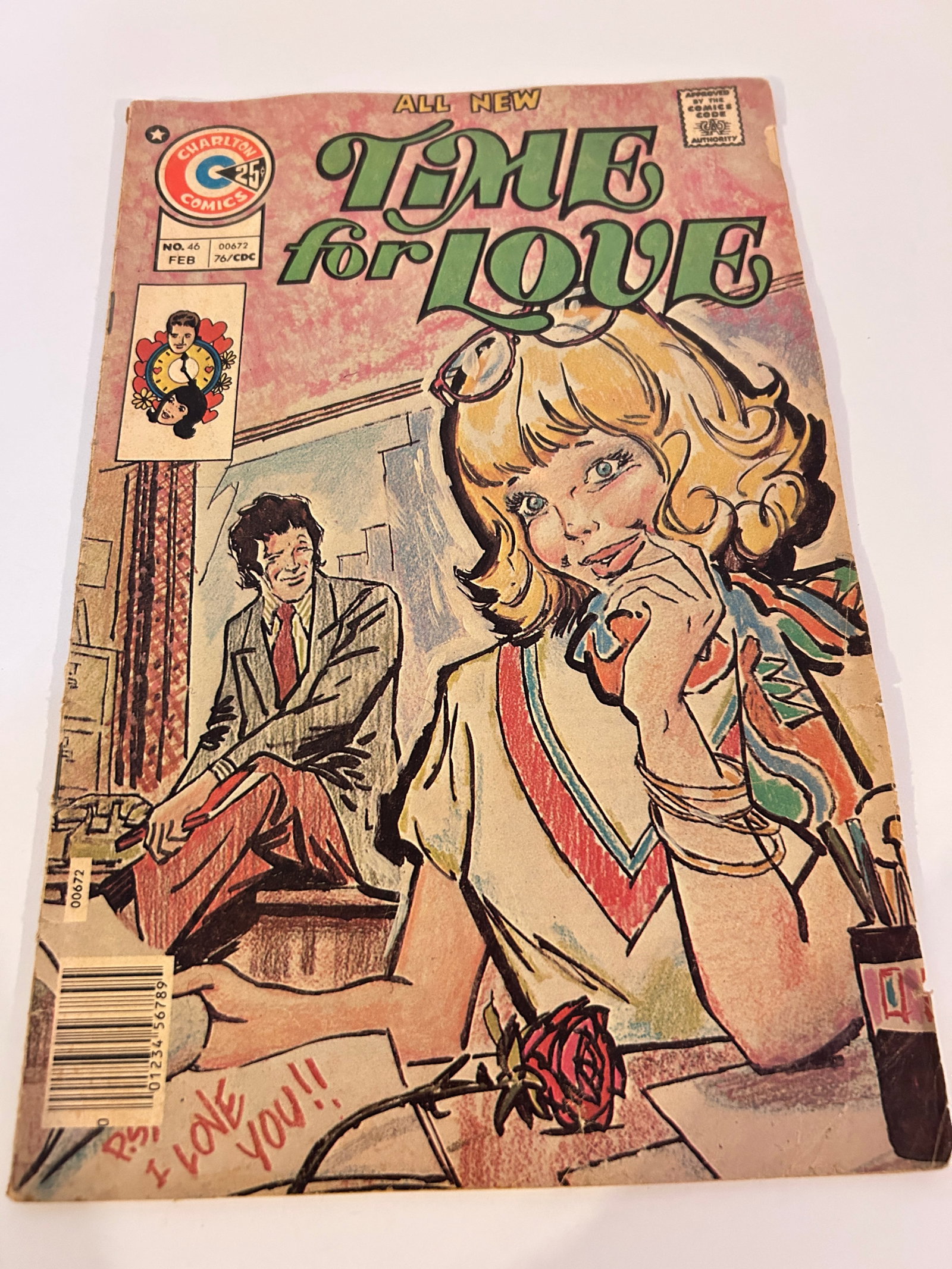 Vintage Comic Book Time For Love # 46: Vintage Comic Book Time For Love # 46 Please view all photos as they are part of the description and condition of this Item, Feel free to contact me with questions or picture requests! Used Item AS IS