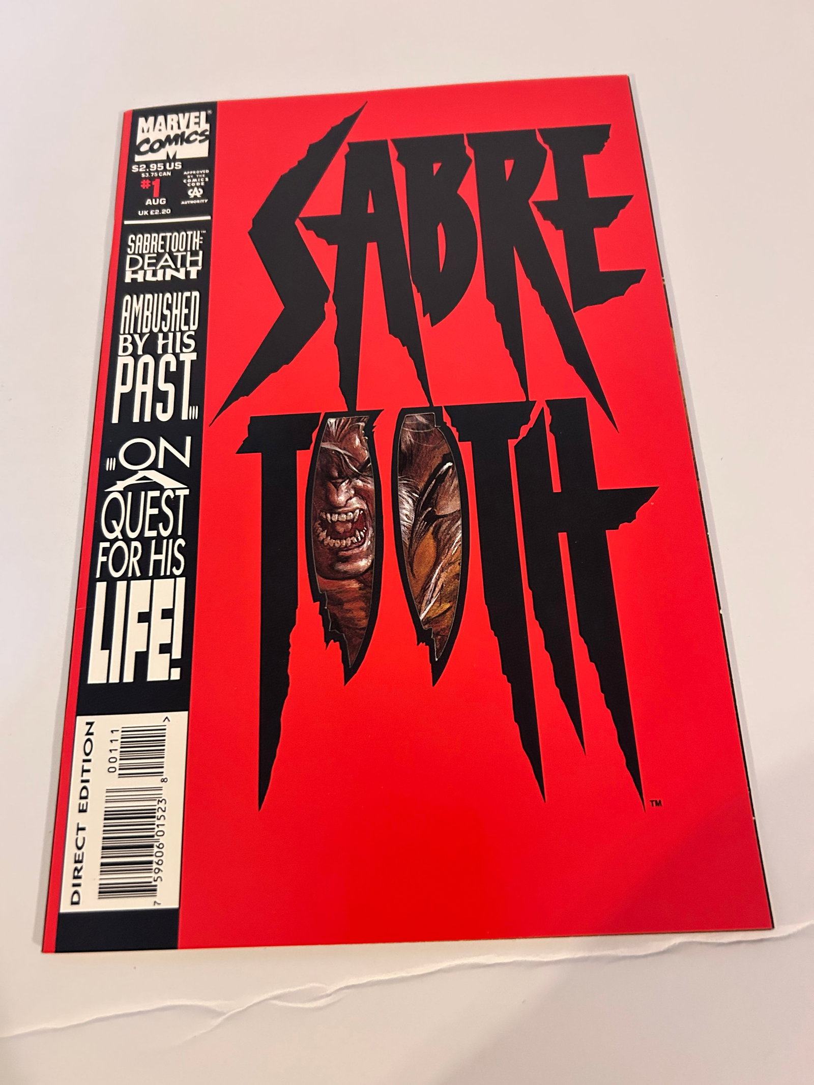 Vintage Comic Book Sabre Tooth # 1: Vintage Comic Book Sabre Tooth # 1 Please view all photos as they are part of the description and condition of this Item, Feel free to contact me with questions or picture requests! Used Item AS IS