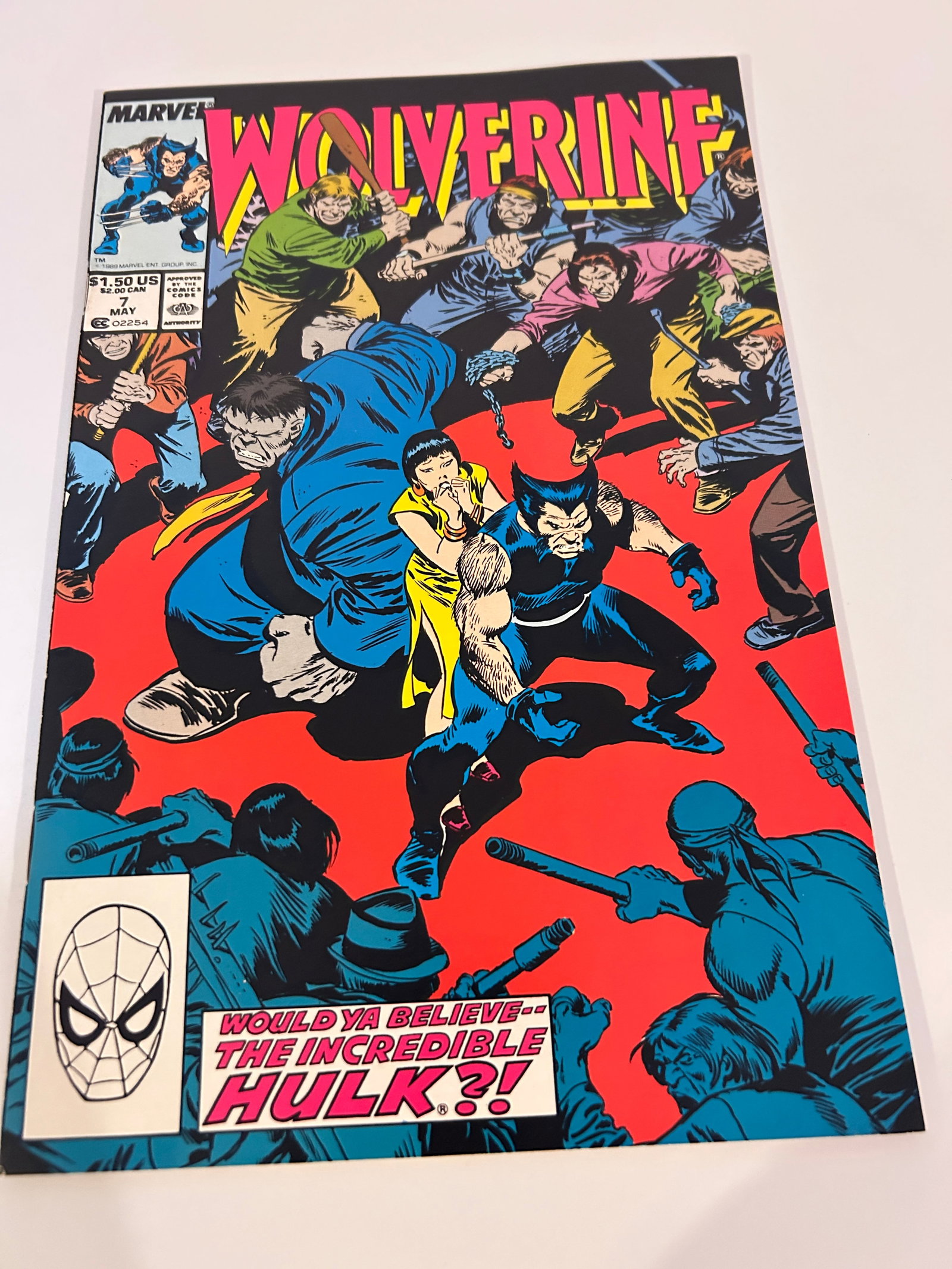 Vintage Comic Book Wolverine # 7 (1 of 2)