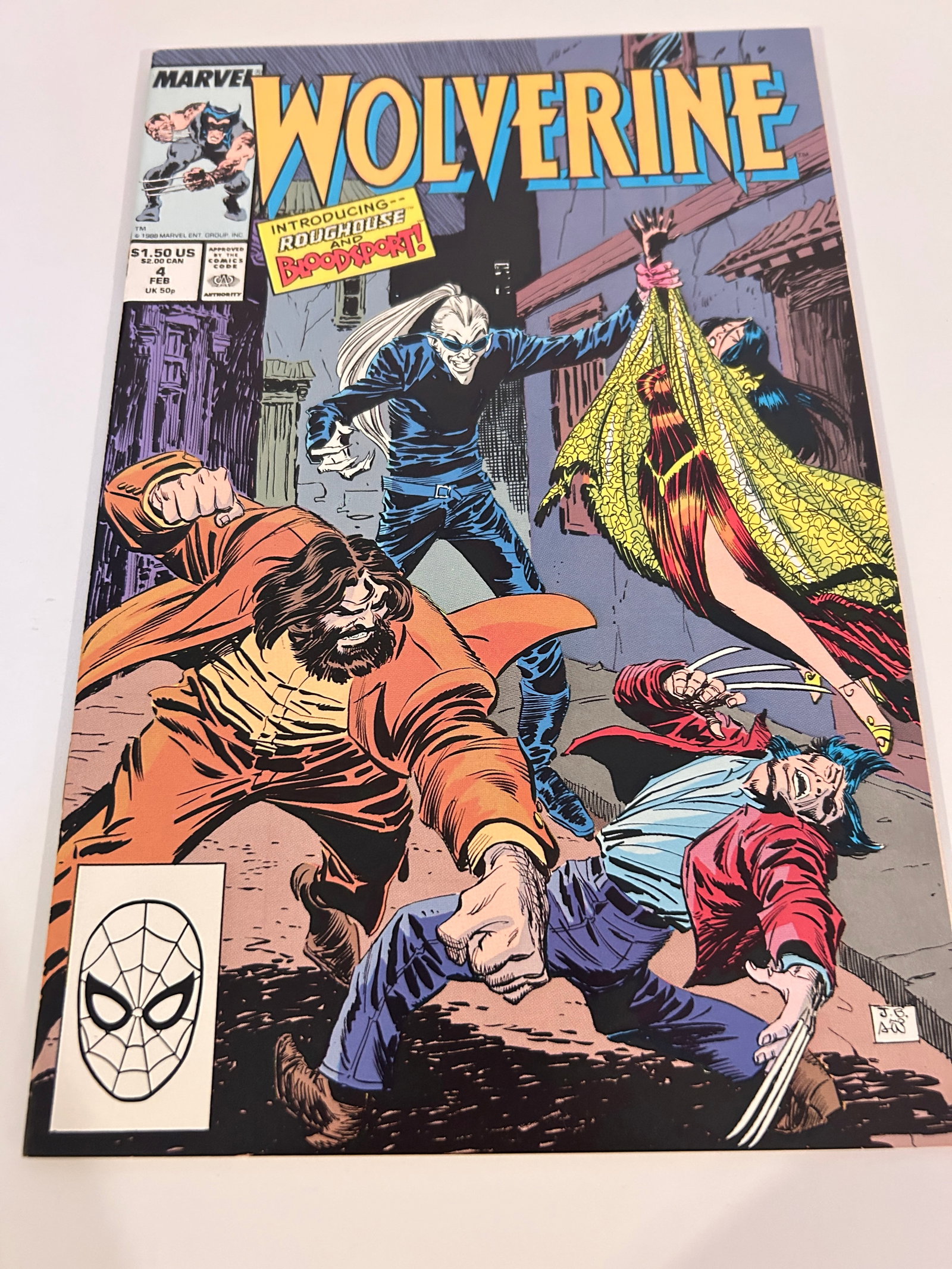 Vintage Comic Book Wolverine # 4 (1 of 2)