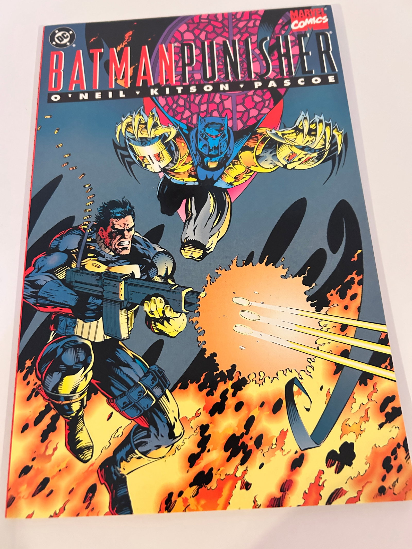 Vintage Comic Book Batman Punisher (1 of 2)