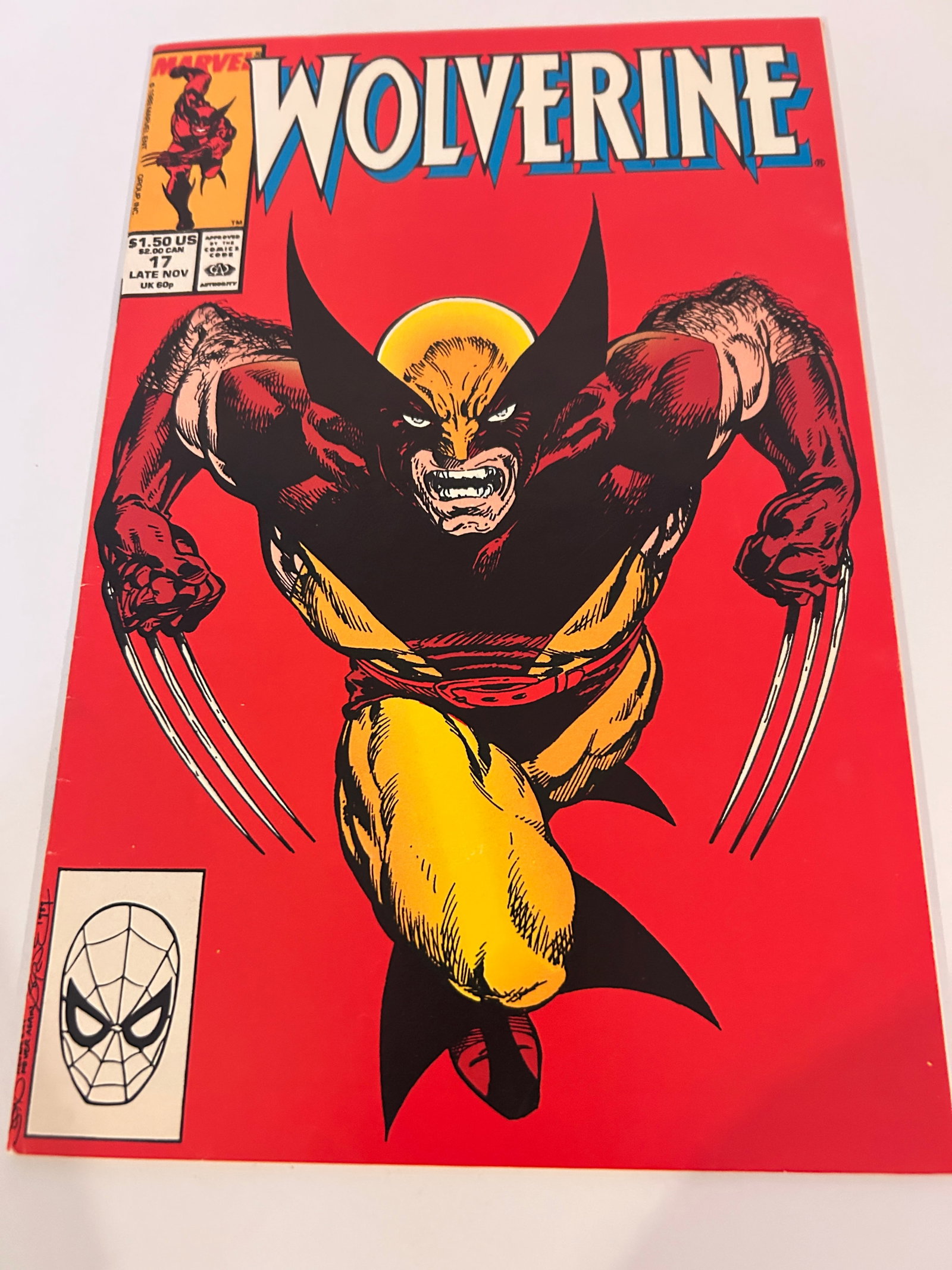 Vintage Comic Book Wolverine # 17 (1 of 2)