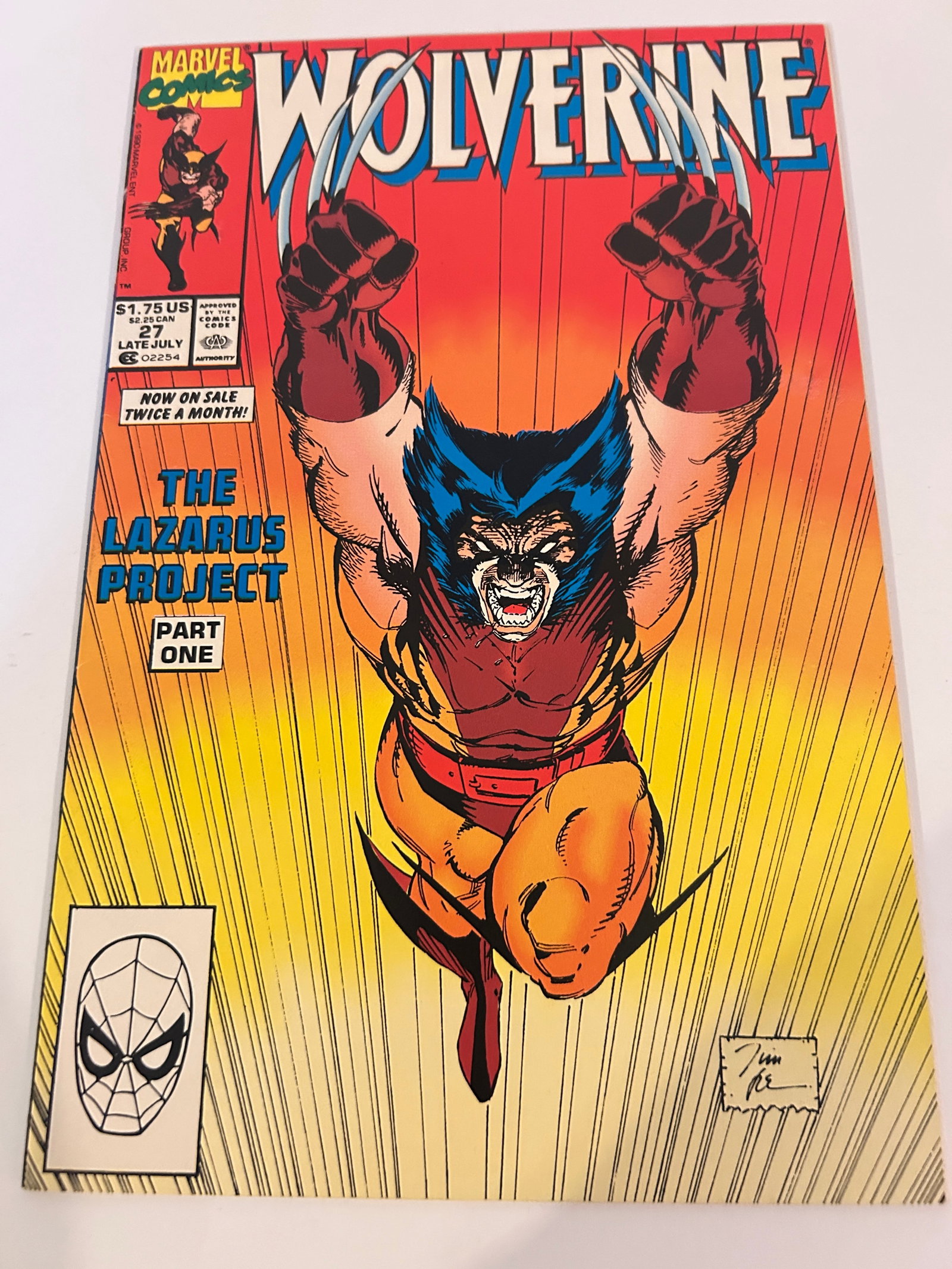 Vintage Comic Book Wolverine # 27 (1 of 2)