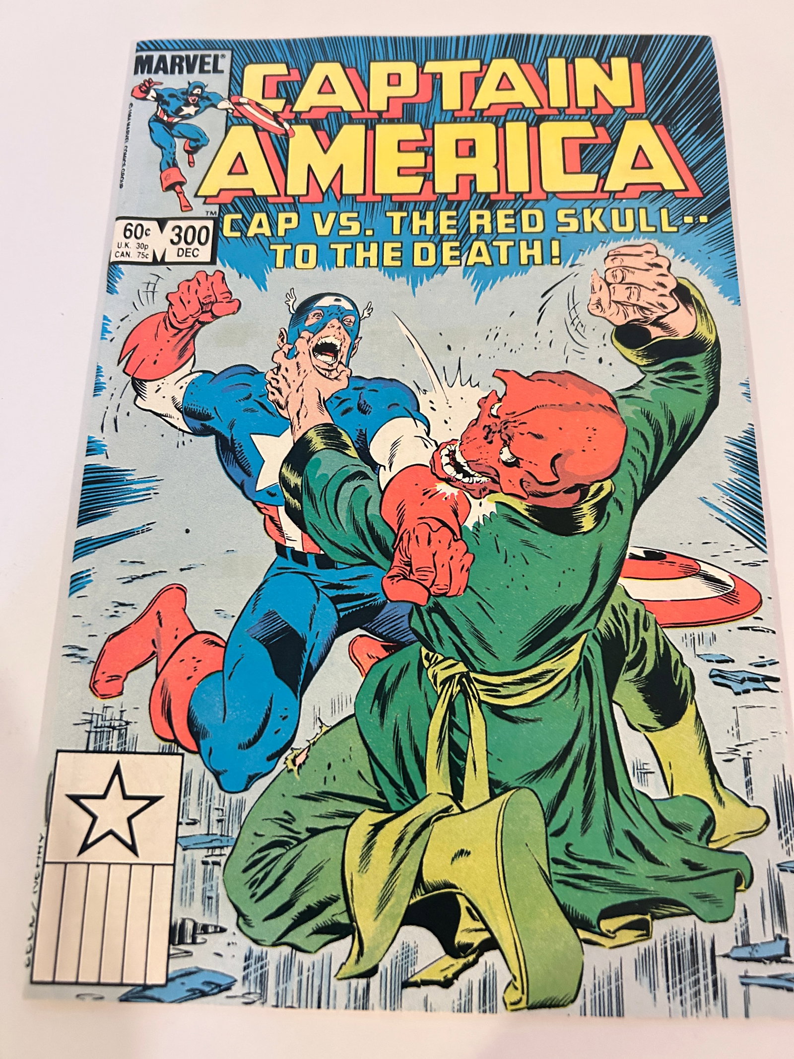 Vintage Comic Book Camptain America # 300: Vintage Comic Book Camptain America # 300 Please view all photos as they are part of the description and condition of this Item, Feel free to contact me with questions or picture requests! Used Item A