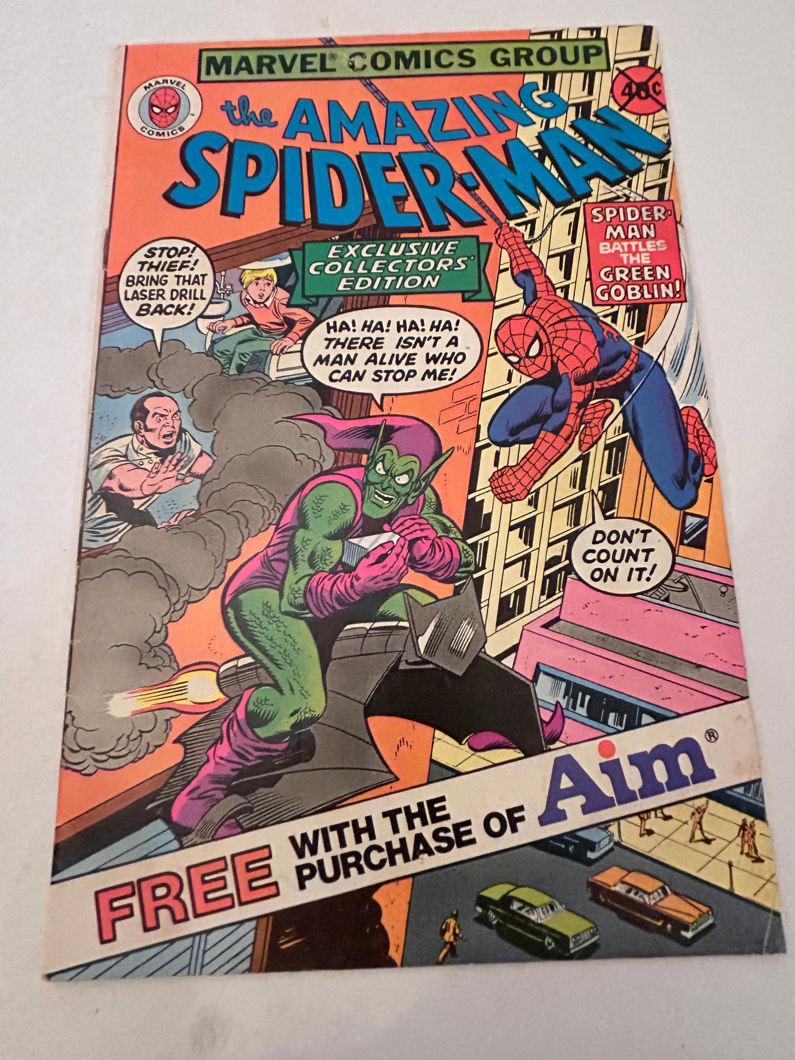 Amazing Spider-Man Aim Toothpaste Giveaway (1 of 2)