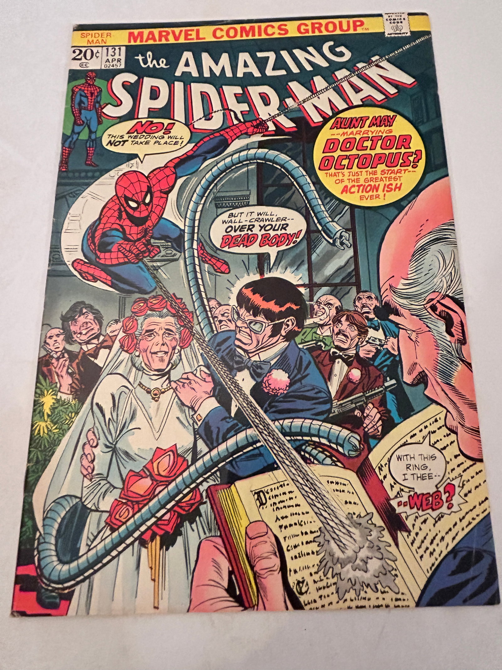 Vintage Comic Book # The Amazing Spider-Man # 131: Vintage Comic Book # The Amazing Spider-Man # 131 Please view all photos as they are part of the description and condition of this Item, Feel free to contact me with questions or picture requests! Use