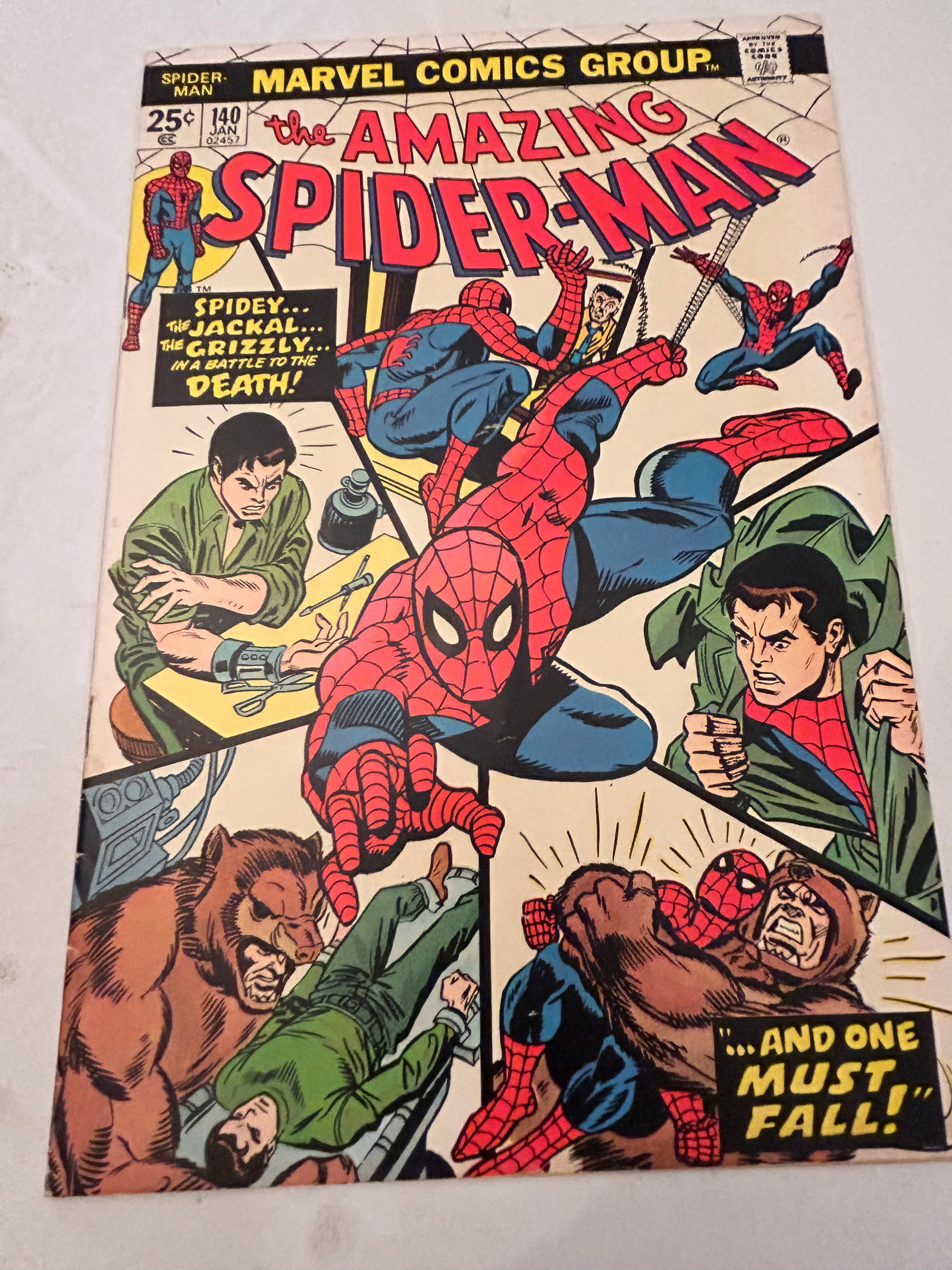 Vintage Comic Book # The Amazing Spider-Man # 140 (1 of 2)