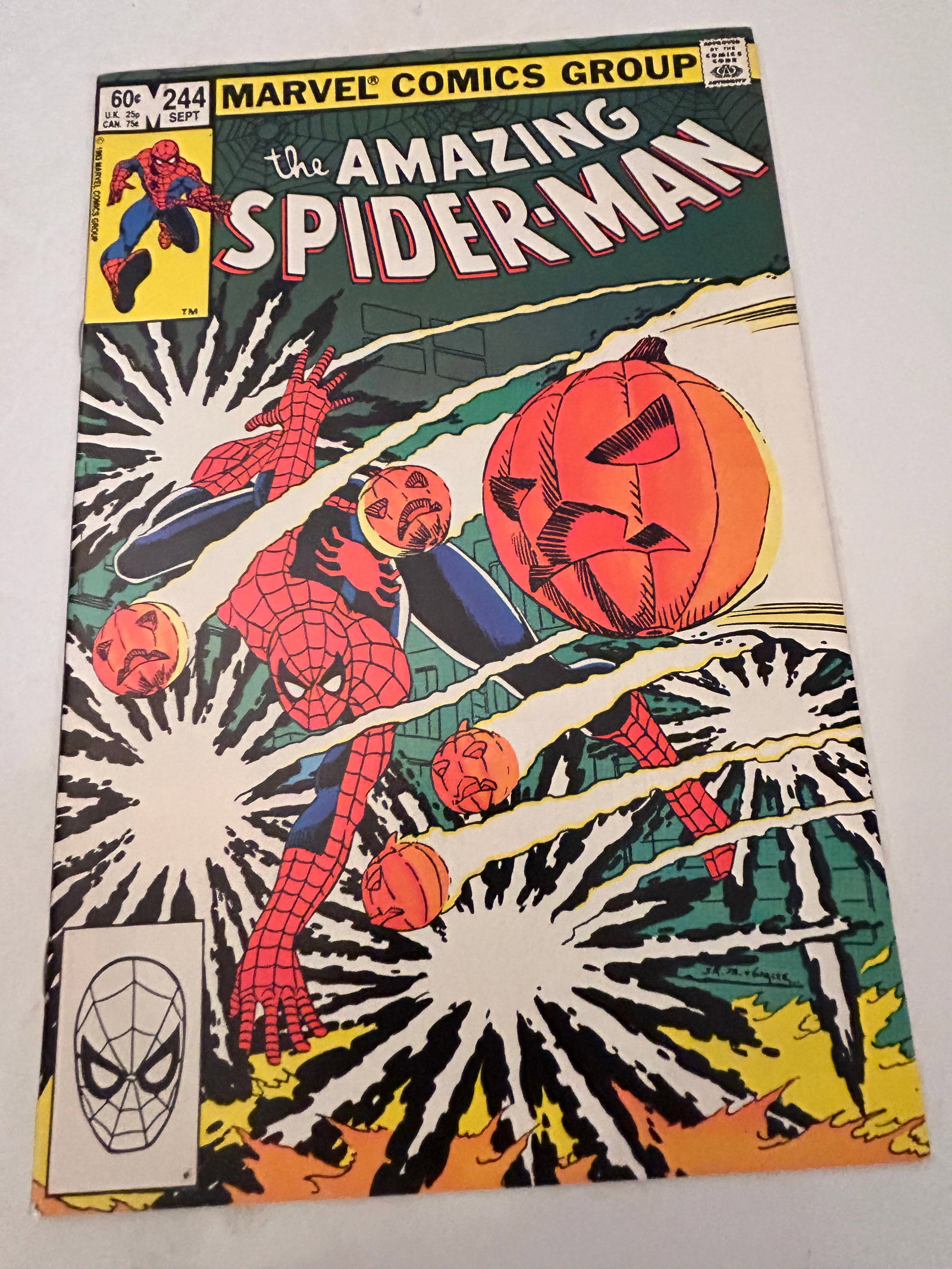 Vintage Comic Book # The Amazing Spider-Man # 244 (1 of 2)