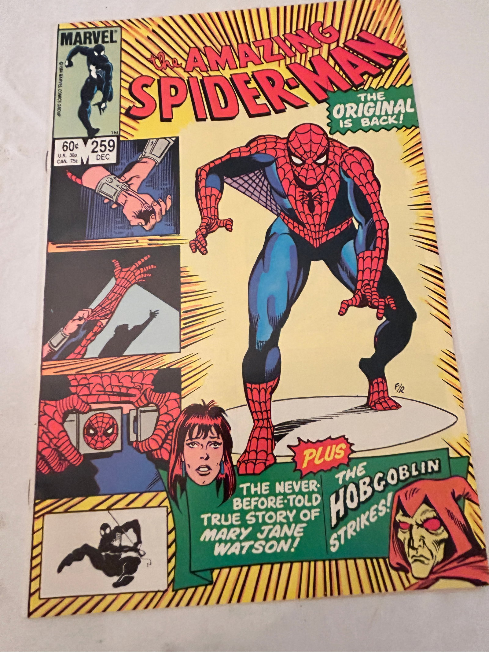 Vintage Comic Book # The Amazing Spider-Man # 259 (1 of 2)