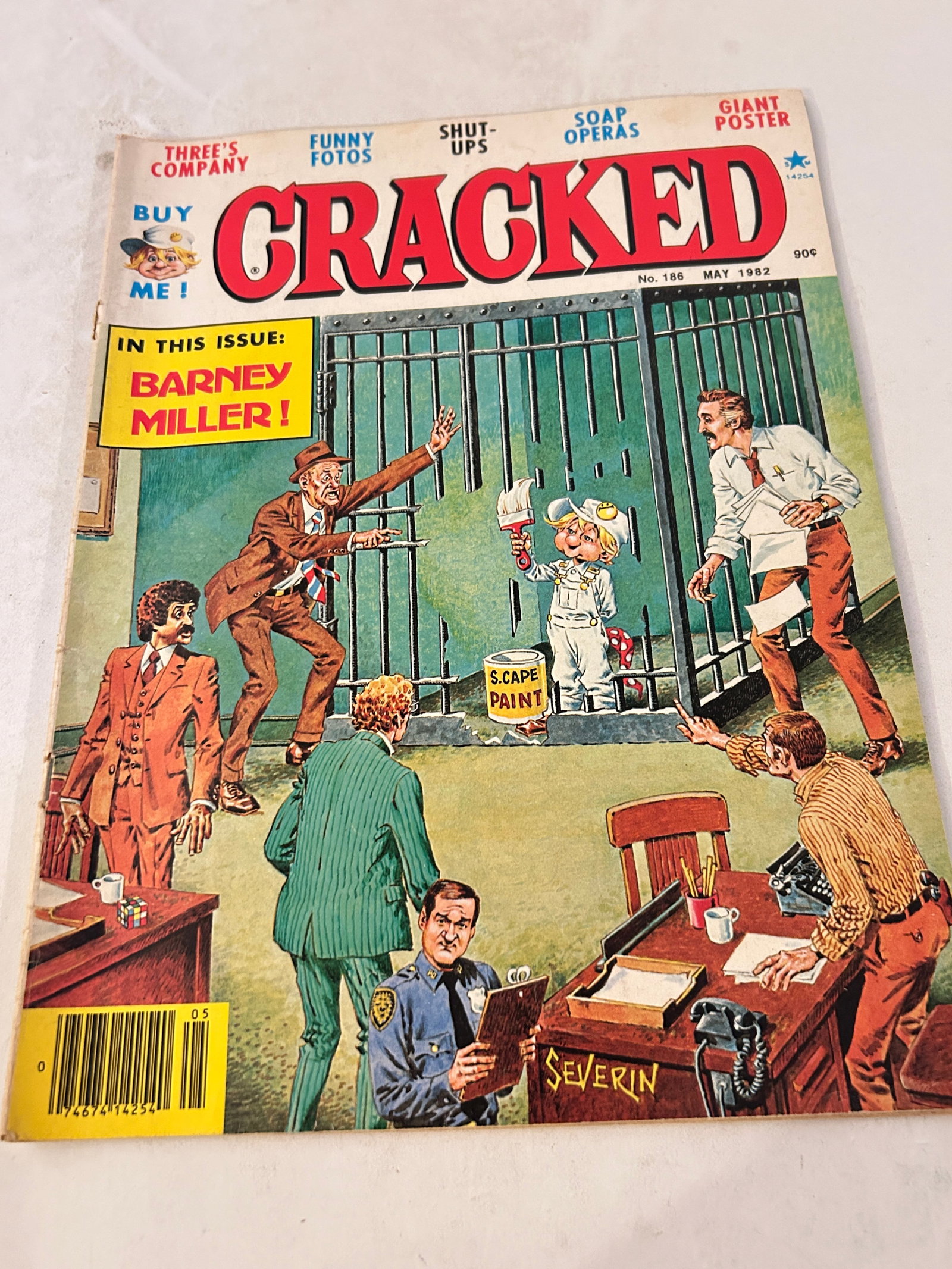 Vintage Cracked Magazine # 186: Vintage Cracked Magazine # 186 Please view all photos as they are part of the description and condition of this Item, Feel free to contact me with questions or picture requests! Used Item AS IS