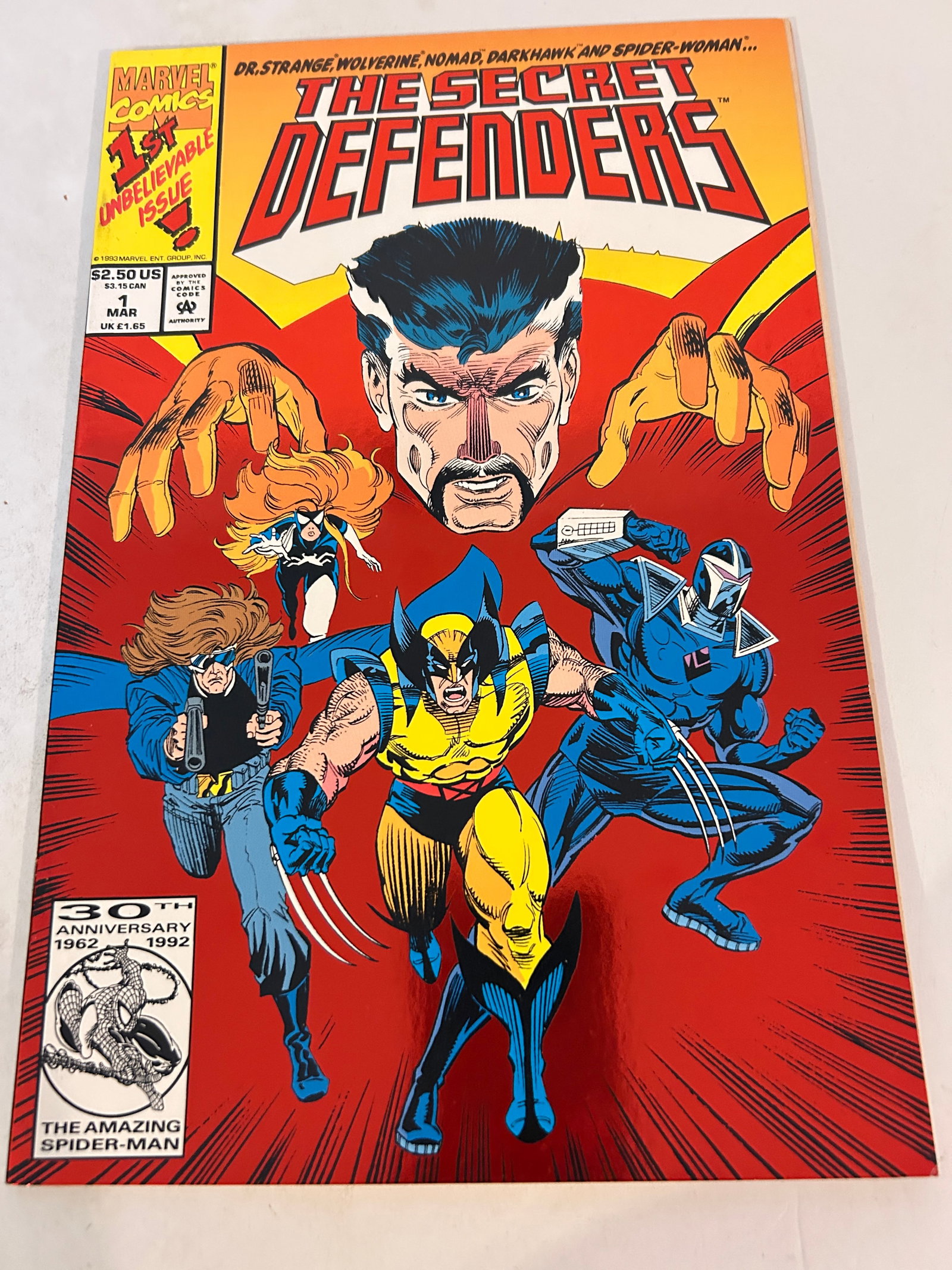 Vintage Comic Book The Secret Defenders # 1 (1 of 3)