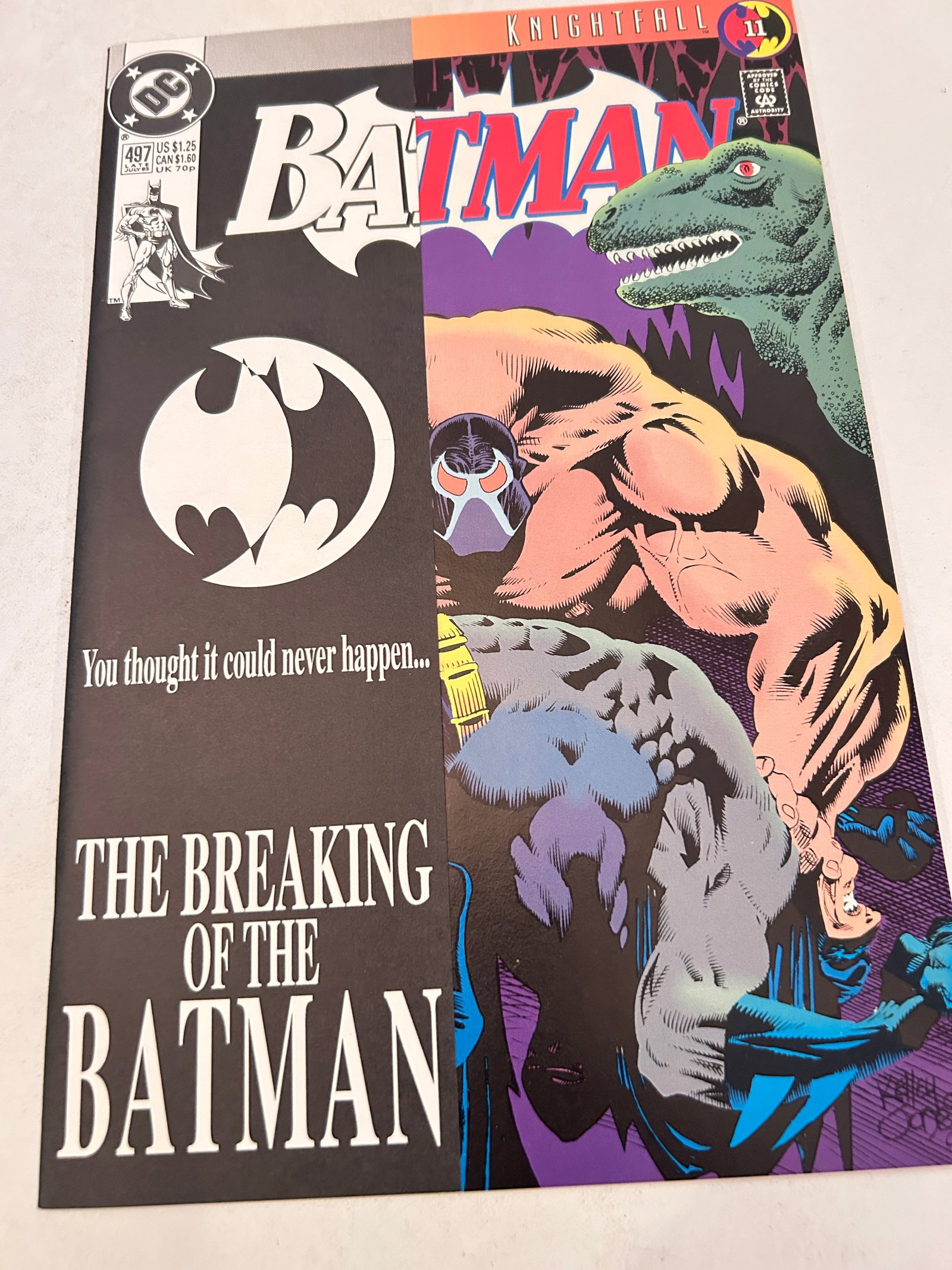 Vintage Comic Book Batman # 497 (1 of 2)