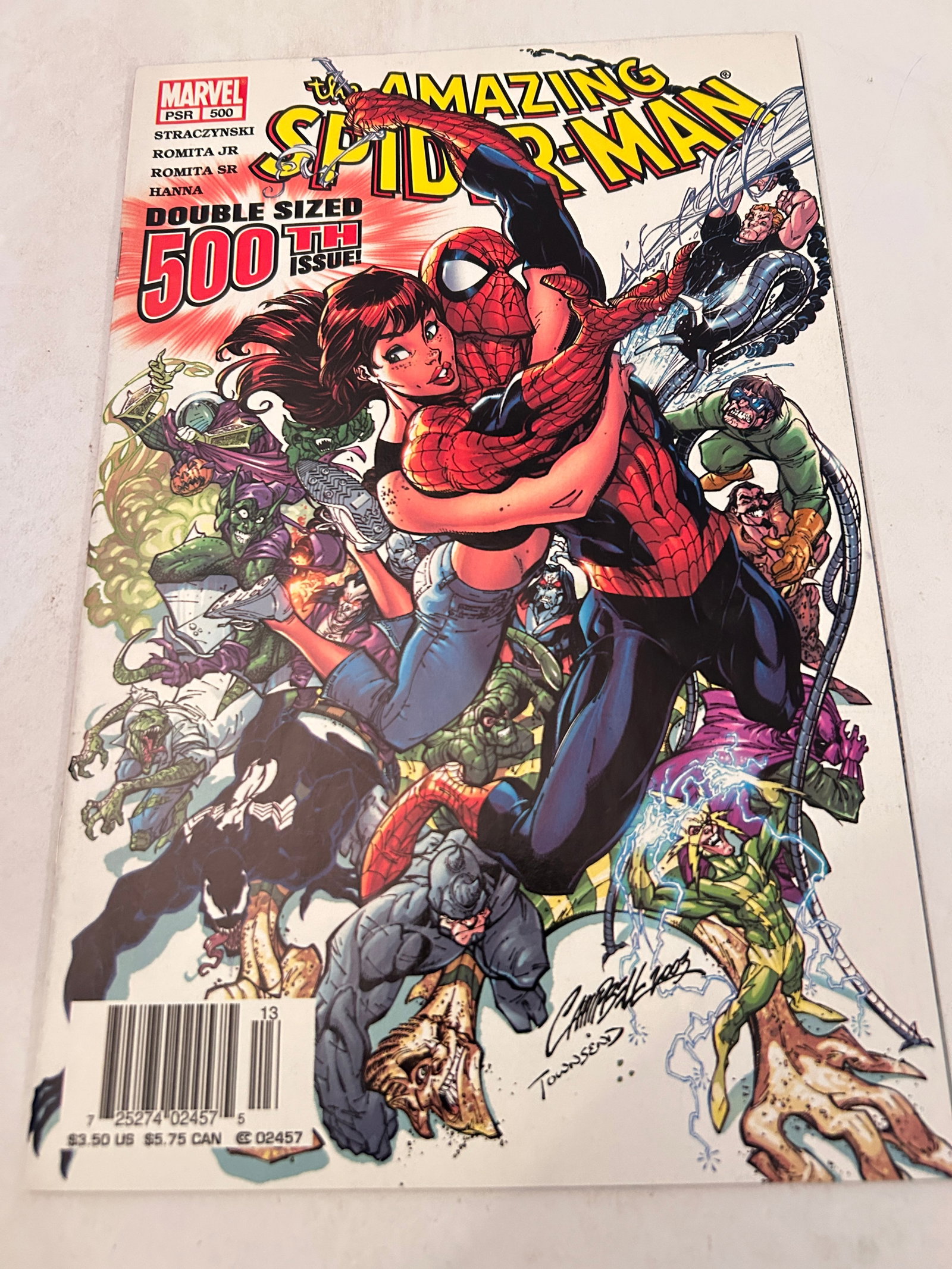 Vintage Comic Book Amazing Spider-Man # 500: Vintage Comic Book Amazing Spider-Man # 500 Please view all photos as they are part of the description and condition of this Item, Feel free to contact me with questions or picture requests! Used Item