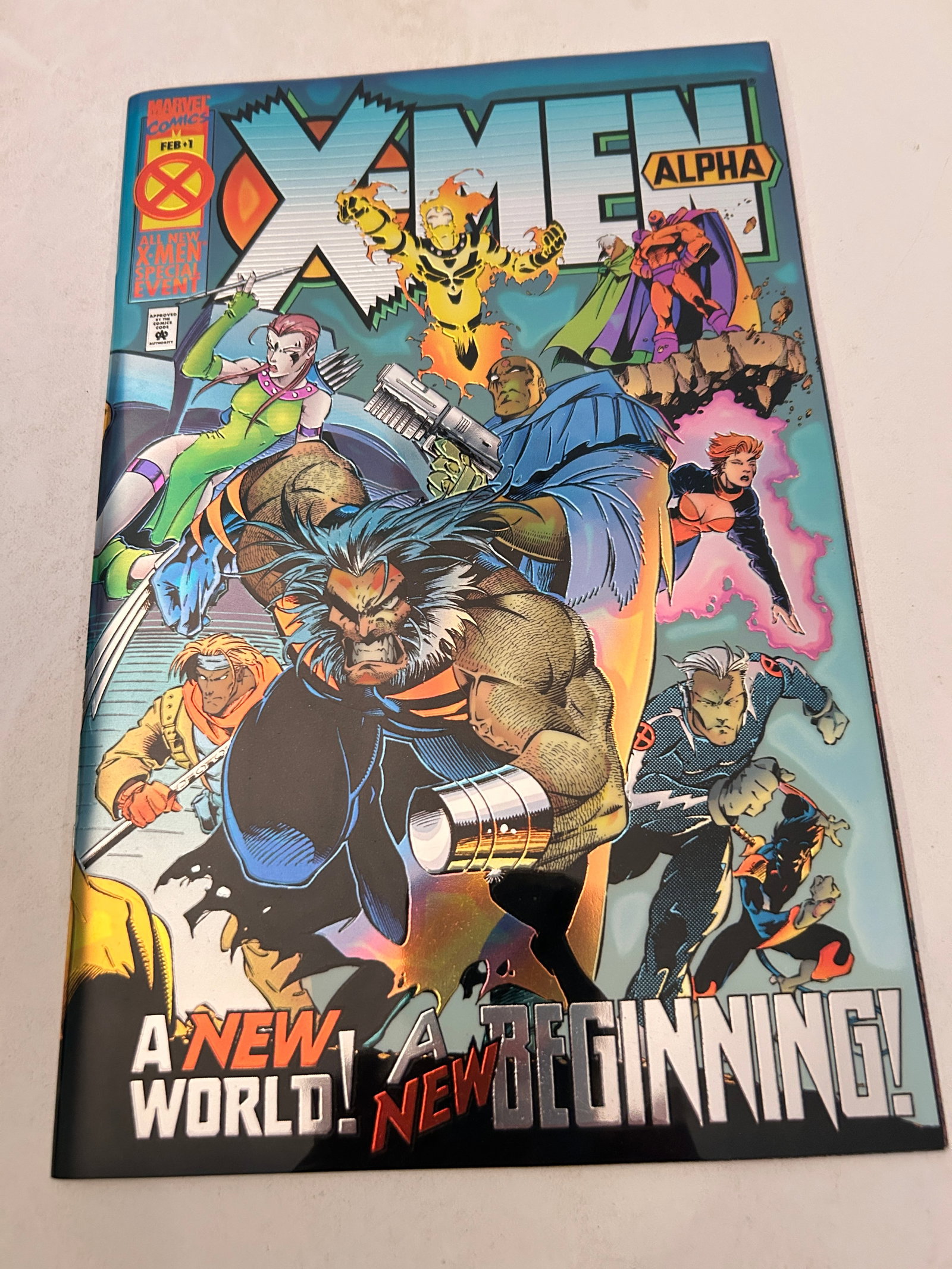 Vintage Comic Book X-Men Alpha # 1: Vintage Comic Book X-Men Alpha # 1 Please view all photos as they are part of the description and condition of this Item, Feel free to contact me with questions or picture requests! Used Item AS IS