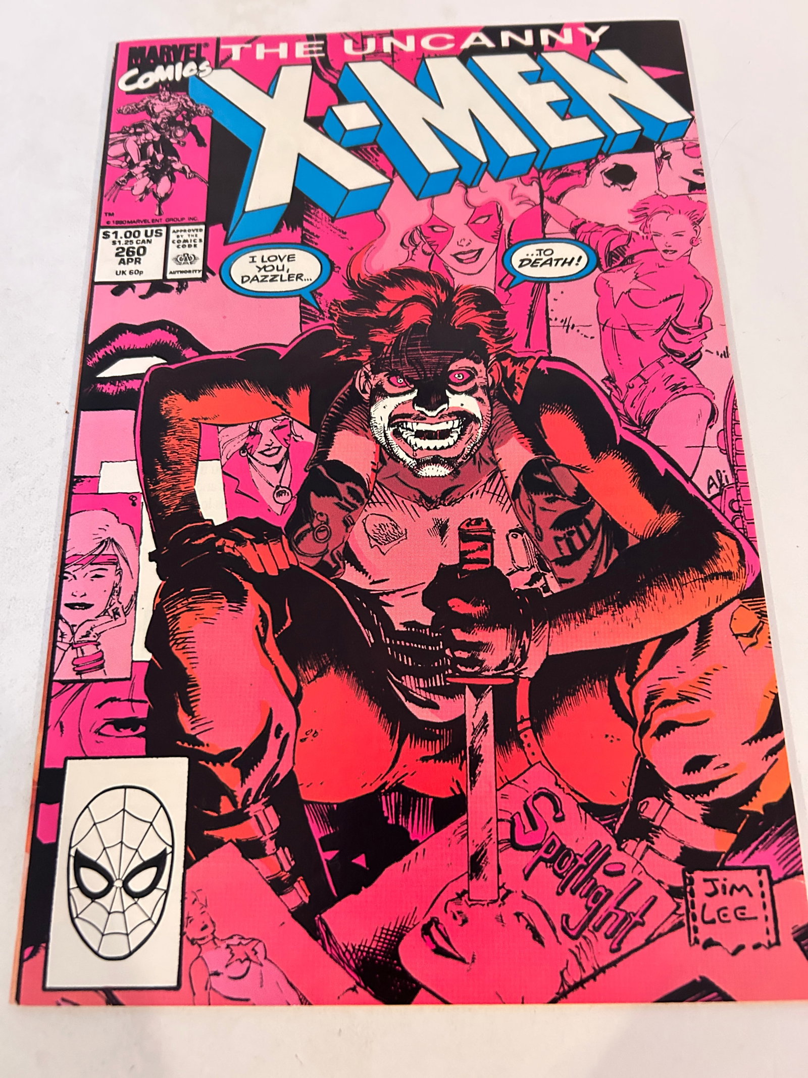Vintage Comic Book Uncanny X-Men # 260 (1 of 3)