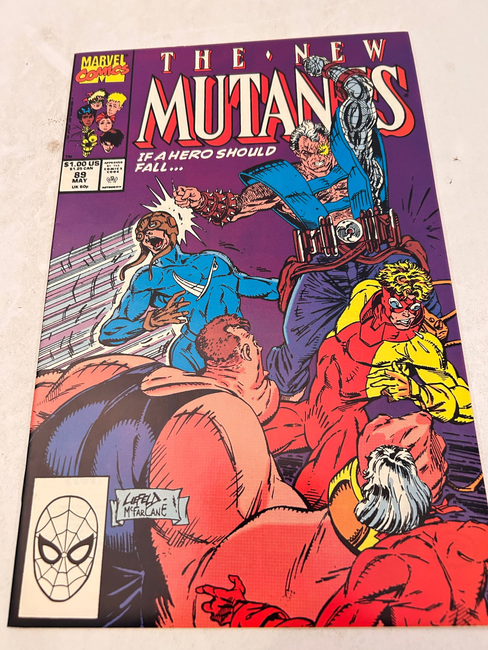 Vintage Comic Book the New MUTANTS # 89 (1 of 2)