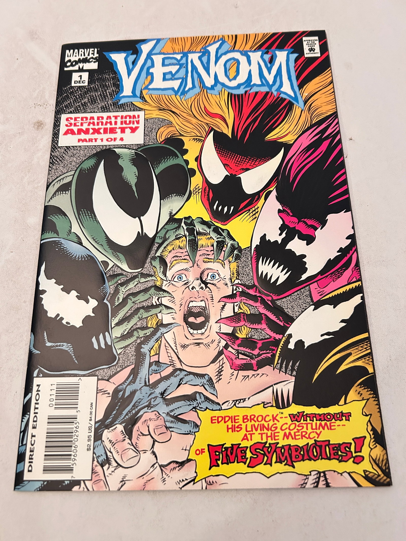 Vintage Comic Book Venom # 1 (1 of 2)