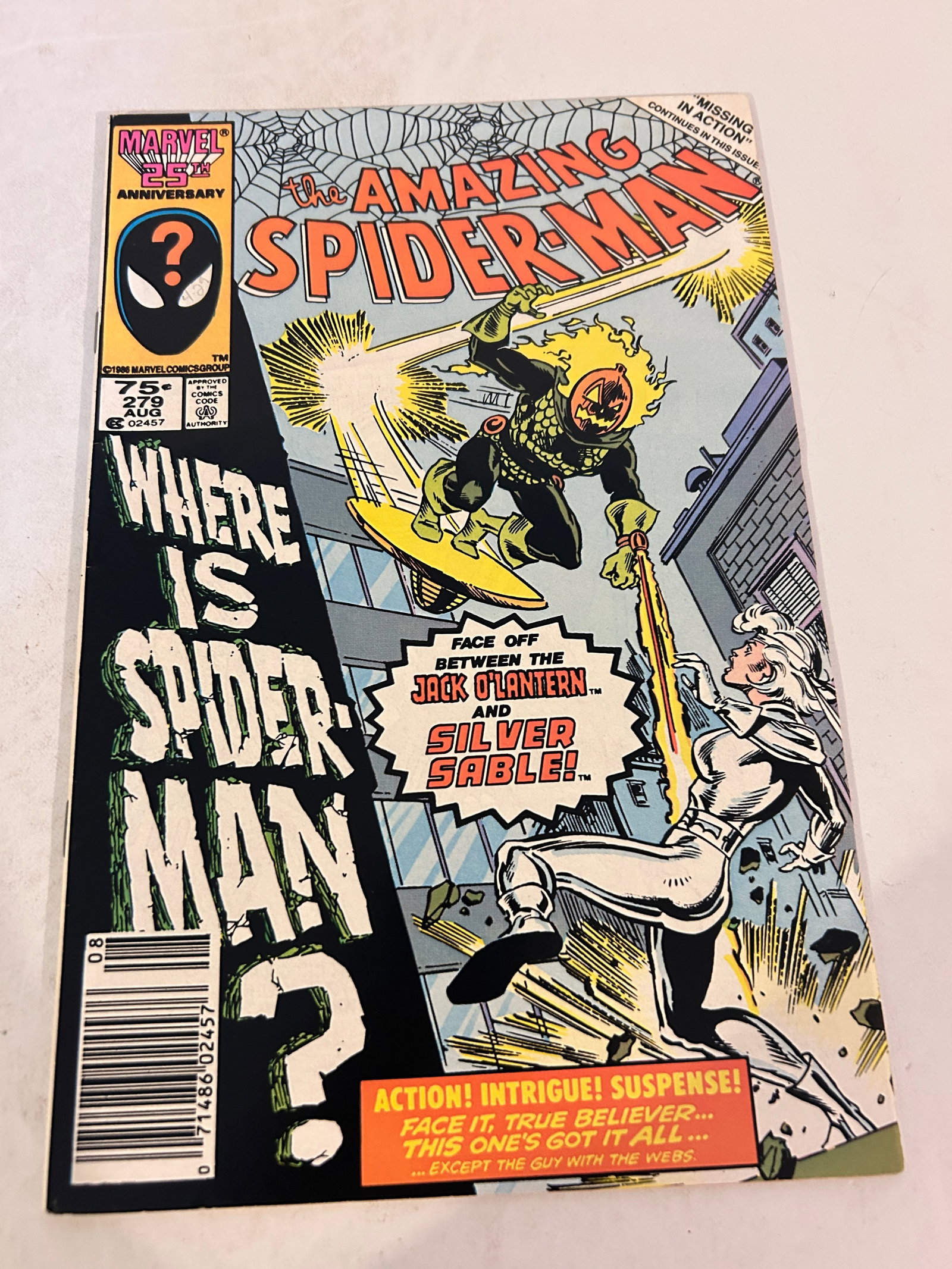 Vintage Comic Book The Amazing Spider-Man # 279 (1 of 2)