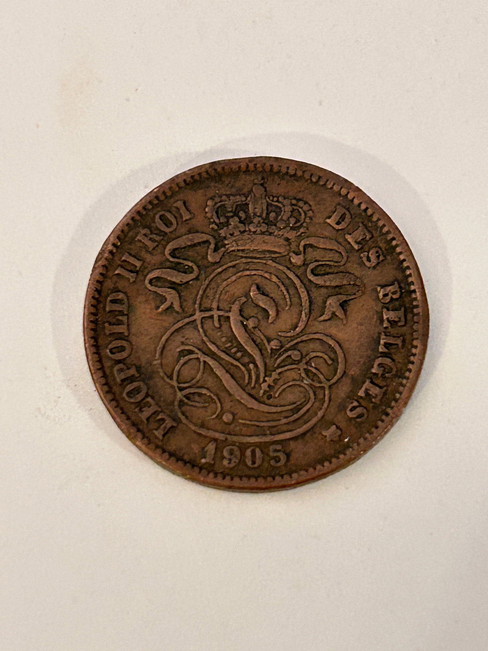 Belgium 1905 FR 2 Centimes Coin: Belgium 1905 FR 2 Centimes Coin Please view all photos as they are part of the description and condition of this Item, Feel free to contact me with questions or picture requests! Used Item AS IS